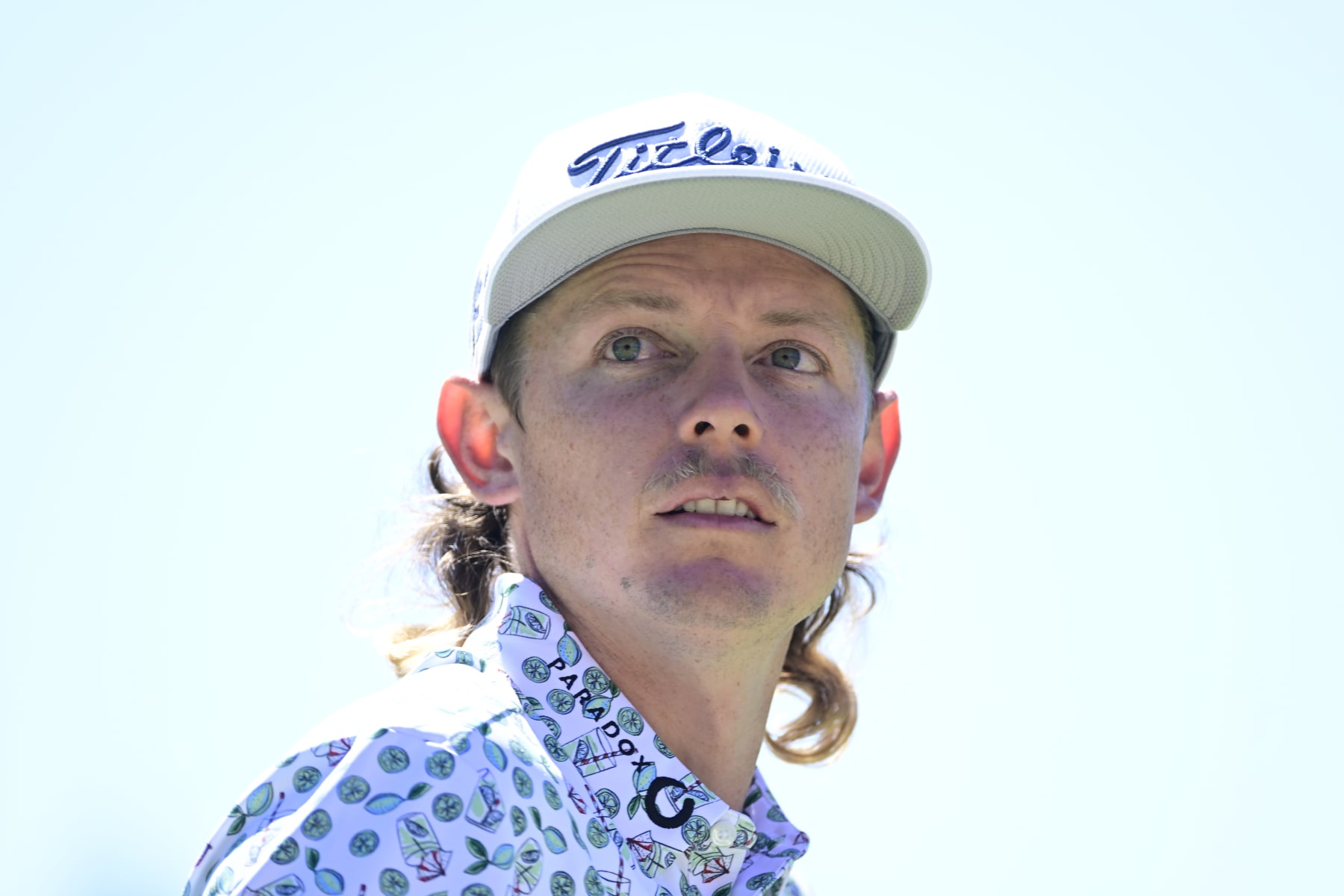 BOLTON, MASSACHUSETTS - SEPTEMBER 02: Team Captain Cameron Smith of Punch GC is seen on the practice range during Day One of the LIV Golf Invitational - Boston at The Oaks Golf Course at The International on September 02, 2022 in Bolton, Massachusetts. (Photo by Charles Laberge/LIV Golf via Getty Images )