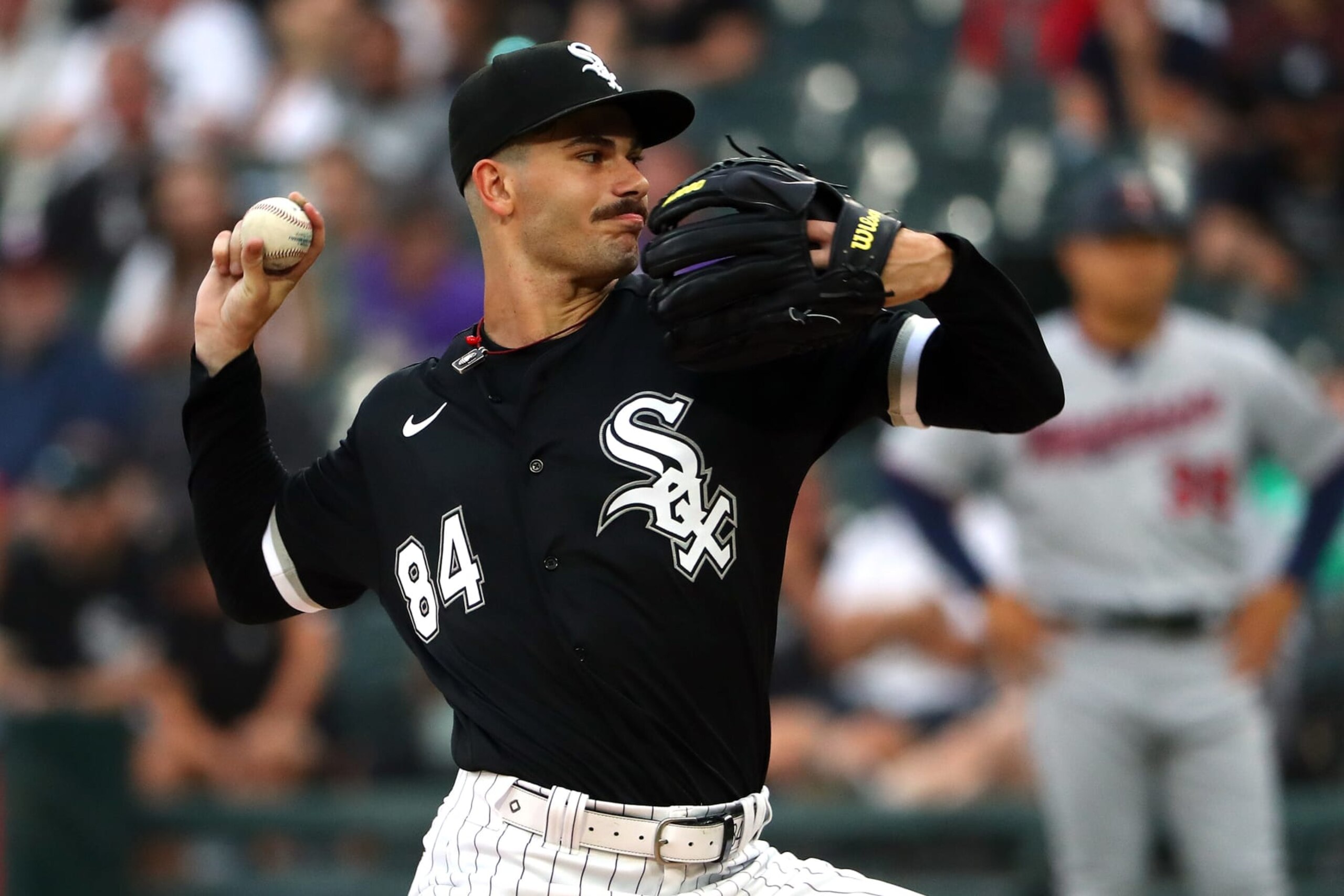 CHICAGO, ILLINOIS - SEPTEMBER 03: Dylan Cease #84 of the Chicago White Sox pitches against the Minnesota Twins during the first inning at Guaranteed Rate Field on September 03, 2022 in Chicago, Illinois. (Photo by Chase Agnello-Dean/Getty Images) CHICAGO, ILLINOIS - SEPTEMBER 03: Dylan Cease #84 of the Chicago White Sox pitches against the Minnesota Twins during the first inning at Guaranteed Rate Field on September 03, 2022 in Chicago, Illinois. (Photo by Chase Agnello-Dean/Getty Images)