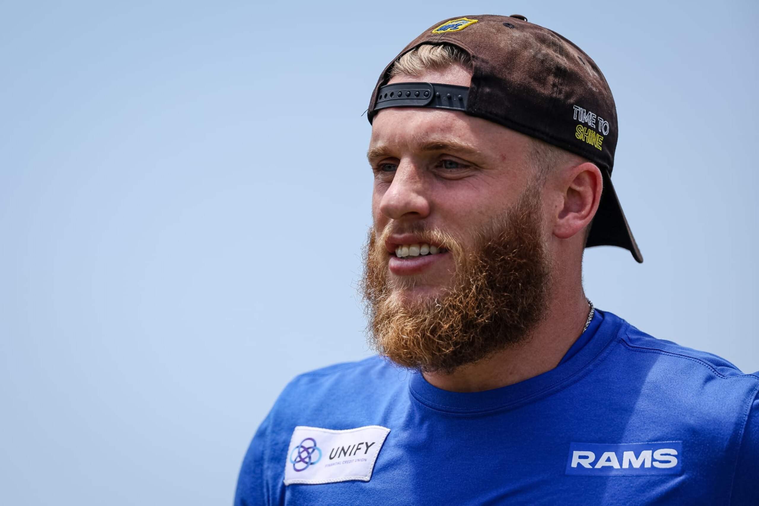 IRVINE, CA - JULY 29: Cooper Kupp #10 of the Los Angeles Rams participates in a drill during training camp at University of California Irvine on July 29, 2022 in Irvine, California. (Photo by Scott Taetsch/Getty Images) IRVINE, CA - JULY 29: Cooper Kupp #10 of the Los Angeles Rams participates in a drill during training camp at University of California Irvine on July 29, 2022 in Irvine, California. (Photo by Scott Taetsch/Getty Images)
