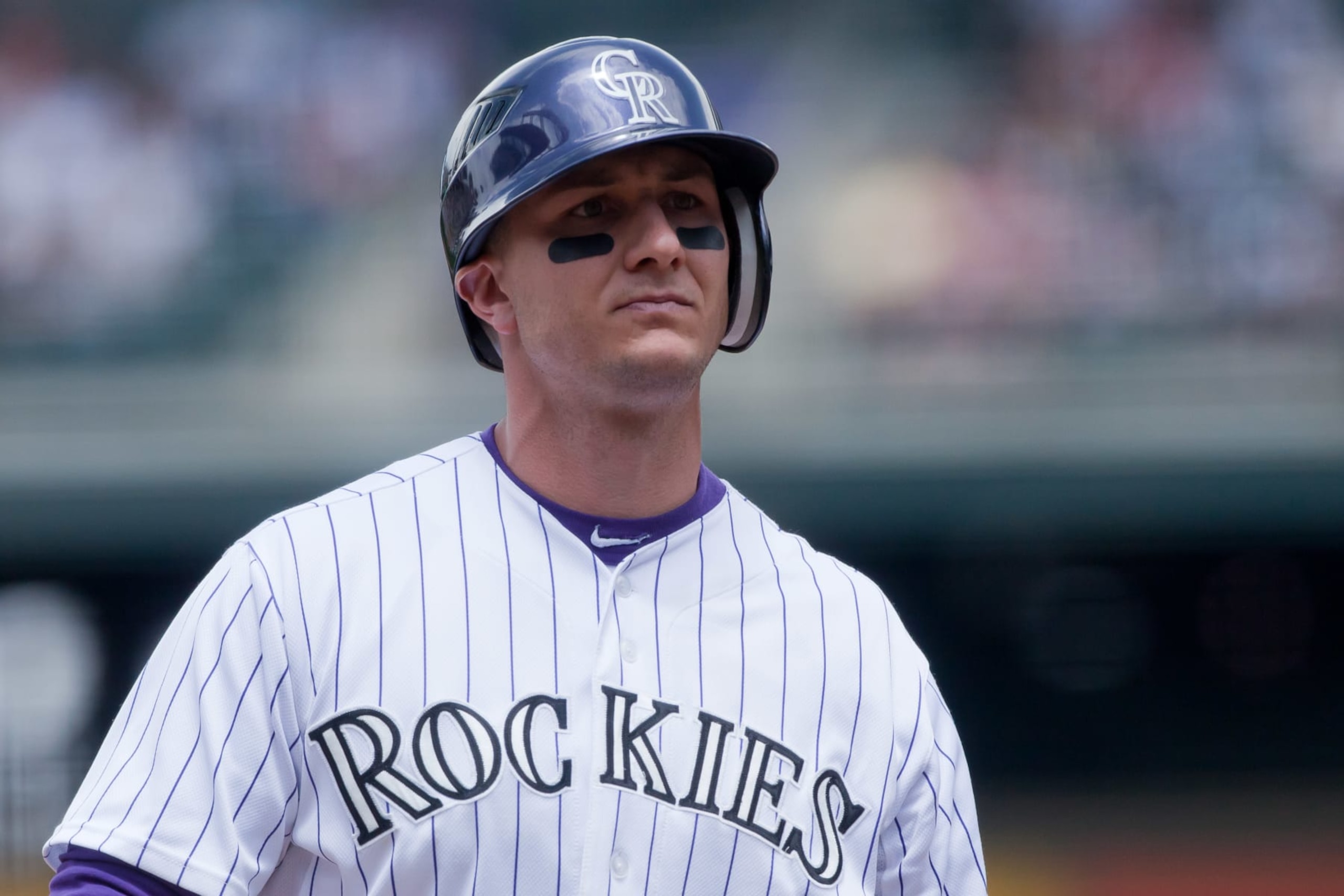 DENVER, CO - MAY 20:  Troy Tulowitzki #2 of the Colorado Rockies in action against the Seattle Mariners at Coors Field on May 20, 2012 in Denver, Colorado.  (Photo by Justin Edmonds/Getty Images)
