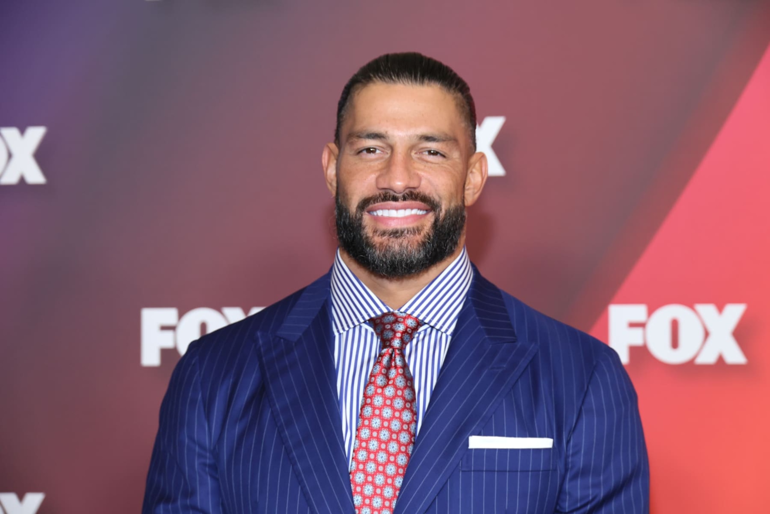 NEW YORK, NEW YORK - MAY 16: Roman Reigns attends 2022 Fox Upfront on May 16, 2022 in New York City. (Photo by Dia Dipasupil/Getty Images)