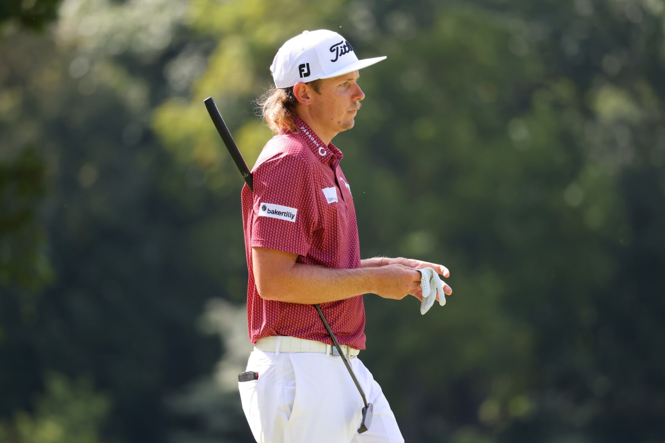 SUGAR GROVE, ILLINOIS - SEPTEMBER 18: Team Captain Cameron Smith of Punch GC prepares to putt on the seventh green during Day Three of the LIV Golf Invitational - Chicago at Rich Harvest Farms on September 18, 2022 in Sugar Grove, Illinois. (Photo by Chris Trotman/LIV Golf via Getty Images)