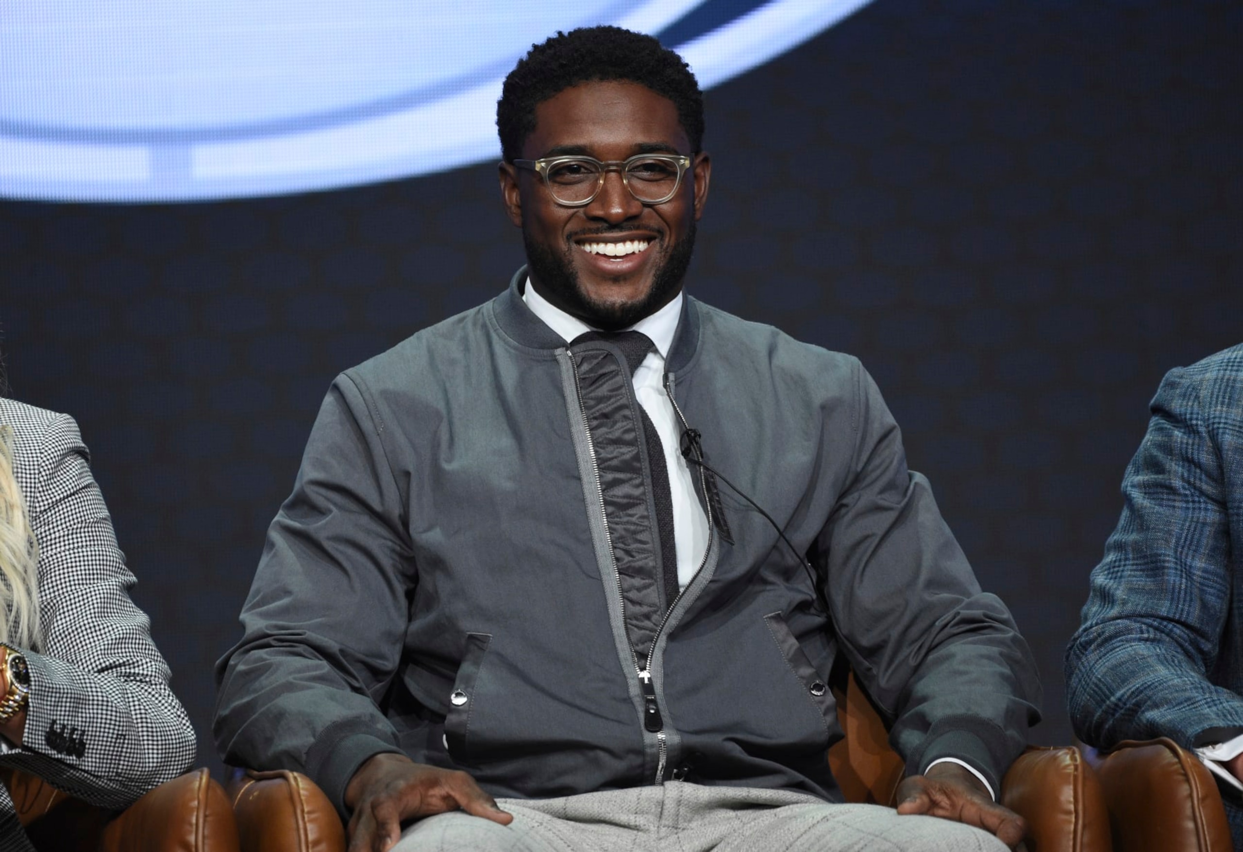 FILE - In this Aug. 7, 2019, file photo, Reggie Bush participates in Fox Sports' "Rallying Fans for the Biggest Season in Sports" panel at the Television Critics Association Summer Press Tour in Beverly Hills, Calif. Former Southern California star Reggie Bush, who had his Heisman Trophy victory in 2005 vacated for committing NCAA violations, is among the players making their first appearance on the College Football Hall of Fame ballot this year. The National Football Foundation announced on Wednesday, June 2, 2021, the players eligible for election into the Hall of Fame, and 26 of the 77 FBS players will be debuting on the ballot. (Photo by Chris Pizzello/Invision/AP, File)