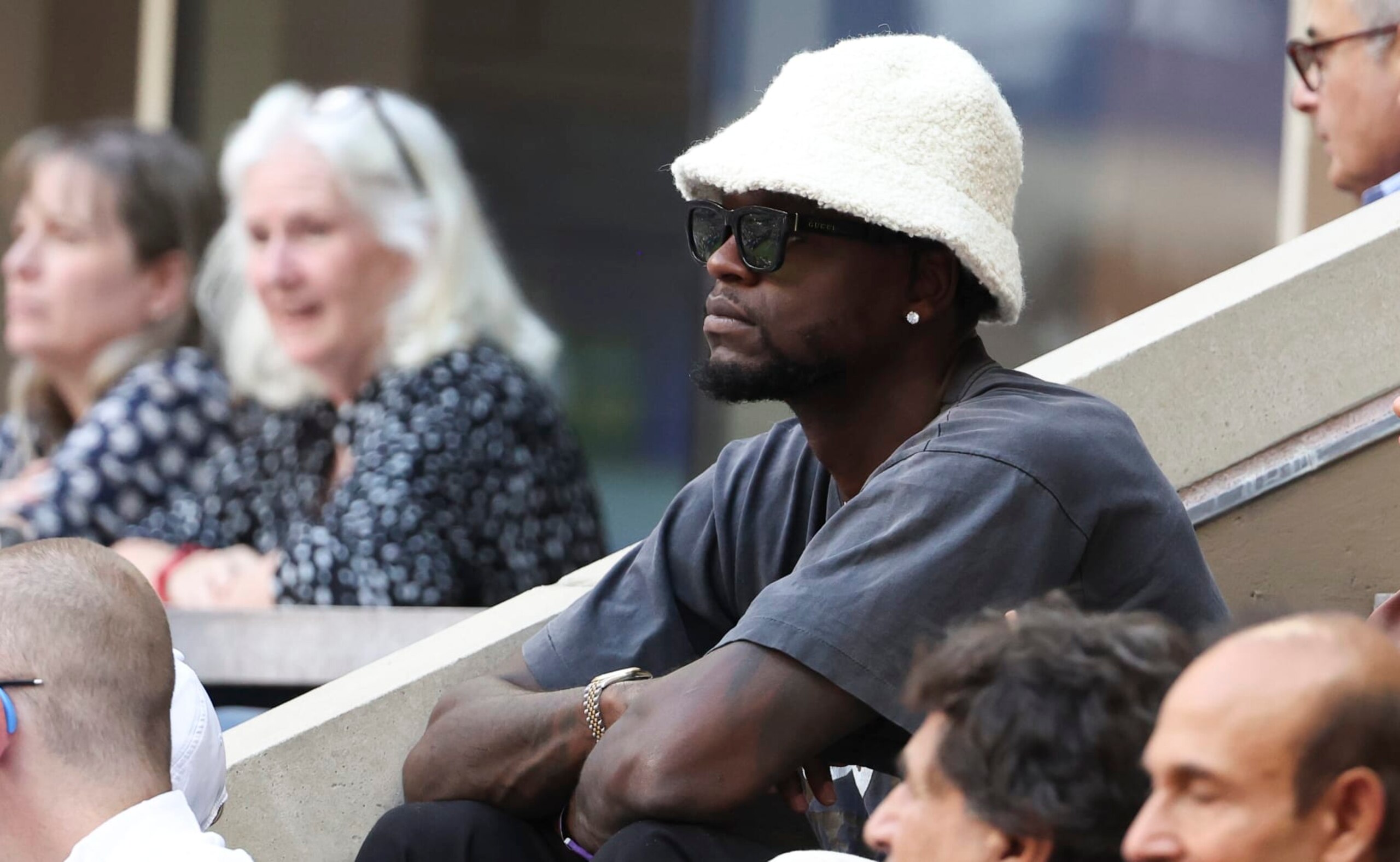 NEW YORK, NY - SEPTEMBER 10 : NBA player Julius Randle attends the women's final during day 13 of the US Open 2022, 4th Grand Slam of the season, at the USTA Billie Jean King National Tennis Center on September 10, 2022 in Queens, New York City. (Photo by Jean Catuffe/GC Images)