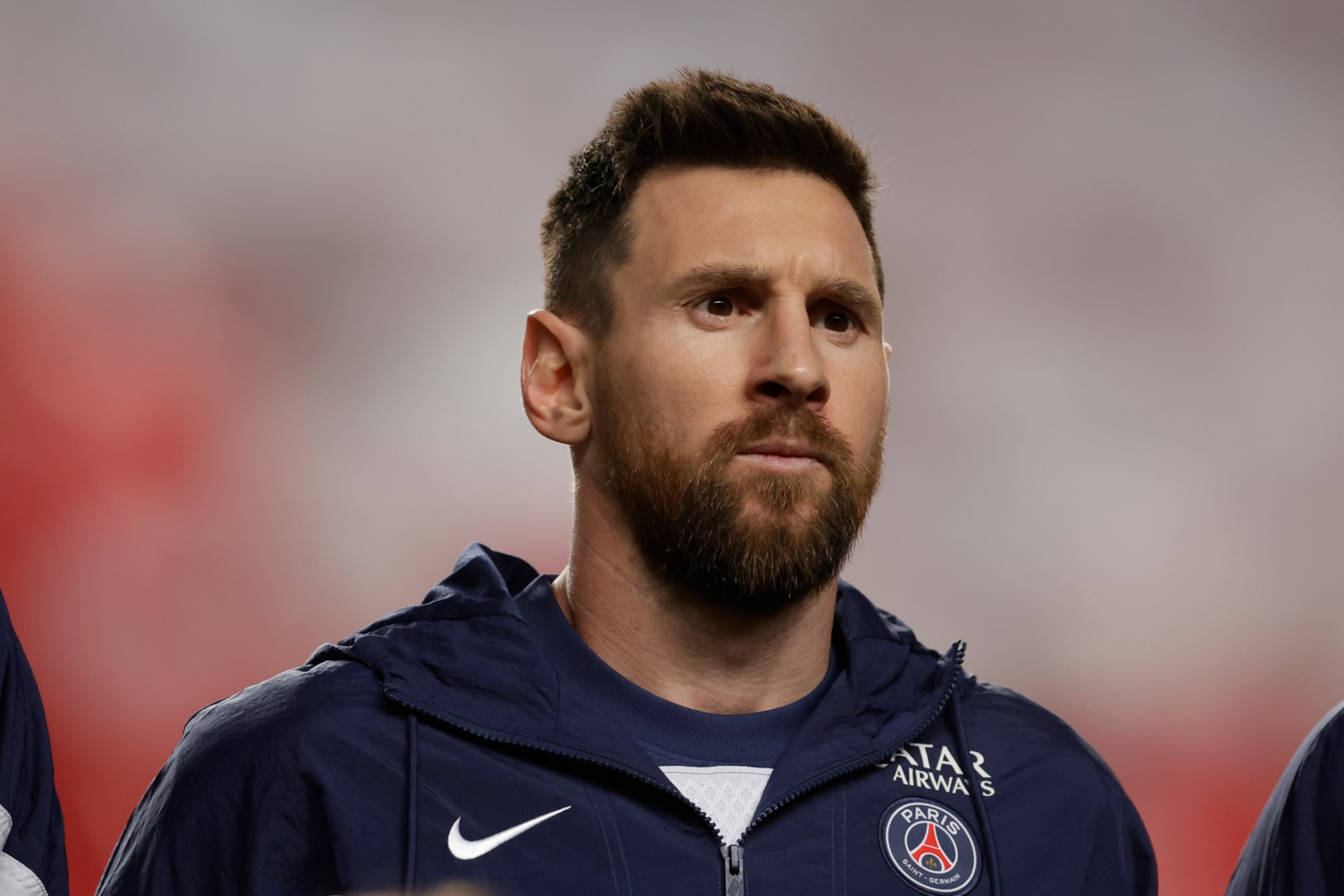 PORTO, PORTUGAL - OCTOBER 5: Lionel Messi of Paris Saint Germain  during the UEFA Champions League  match between Benfica v Paris Saint Germain at the Estadio Da Luz on October 5, 2022 in Porto Portugal (Photo by Eric Verhoeven/Soccrates/Getty Images)
