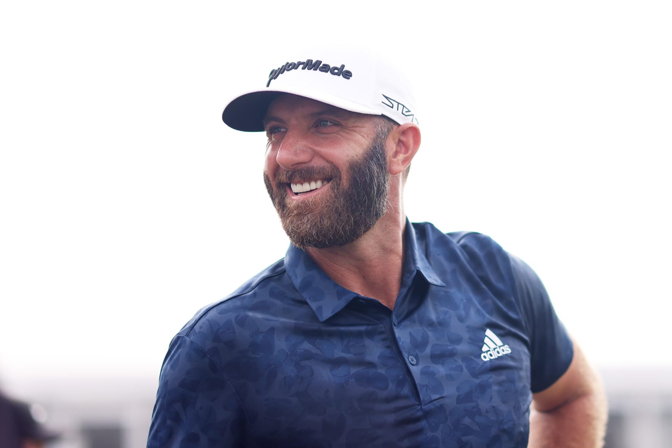 PATHUM THANI, THAILAND - OCTOBER 09: Team Captain Dustin Johnson of 4 Aces GC looks on from the driving range during Day Three of the LIV Golf Invitational - Bangkok at Stonehill Golf Course on October 09, 2022 in Pathum Thani, Thailand. (Photo by Chris Trotman/LIV Golf via Getty Images)