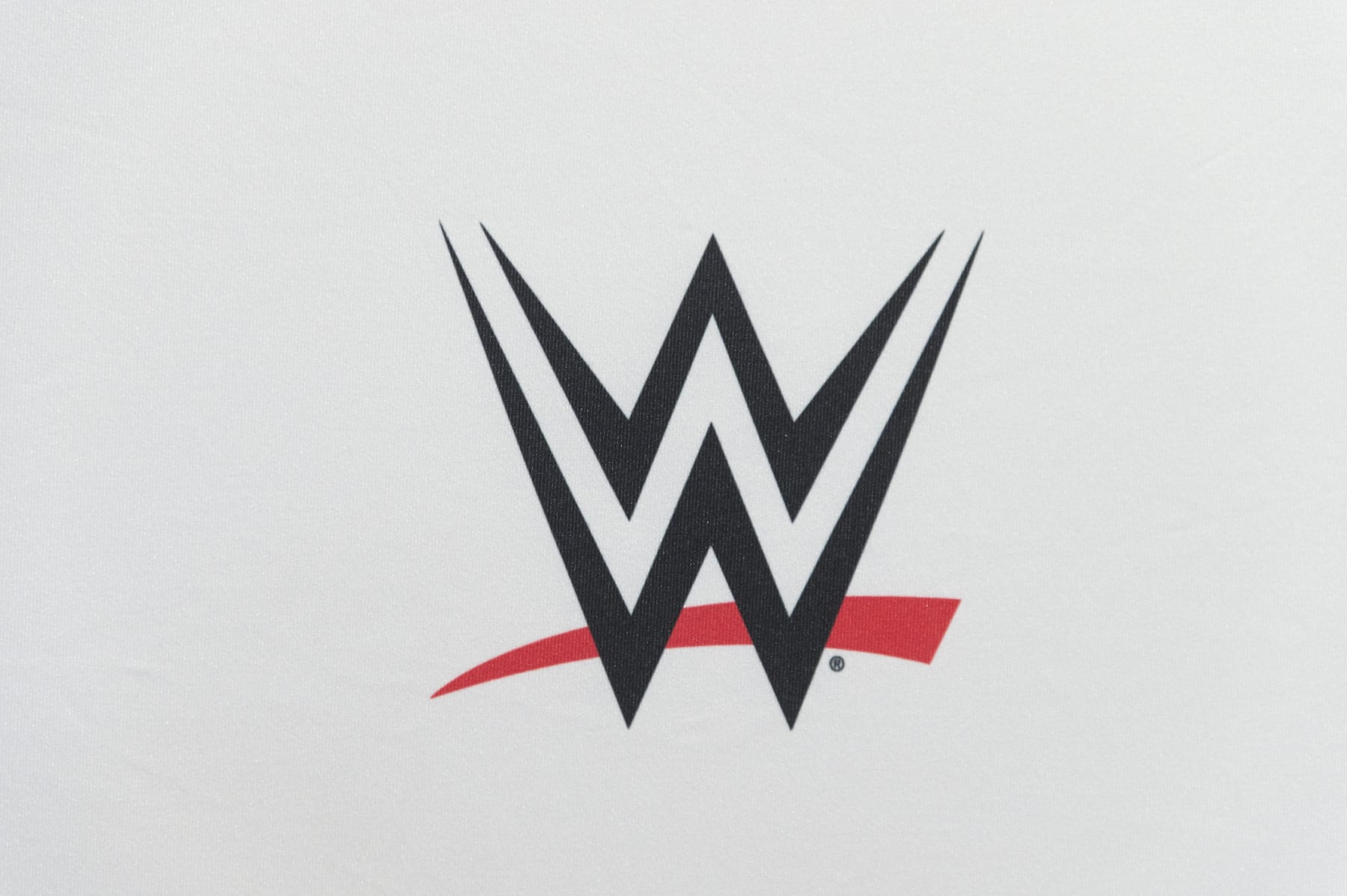 COLOGNE, GERMANY - NOVEMBER 07: A WWE Logo at the WWE Live Tryout  at the Motorworld on November 7, 2018 in Cologne, Germany. (Photo by Marc Pfitzenreuter/Getty Images)