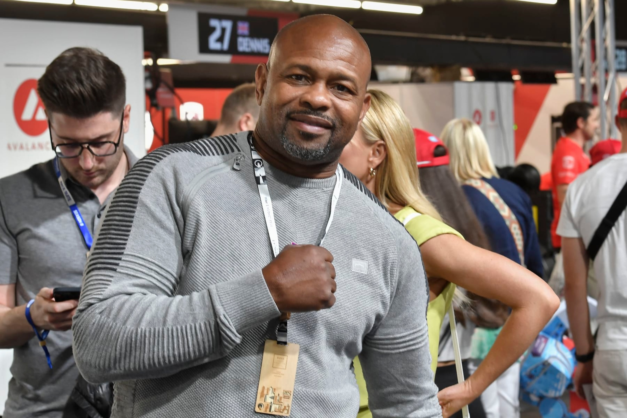 LONDON, ENGLAND - JULY 30: Roy Jones Jr. former professional boxer during the ABB FIA Formula E Championship -London E-Prix Round 13 at the ExCel Arena on July 30, 2022 in London, England.(Photo by Vince Mignott/MB Media/Getty Images) LONDON, ENGLAND - JULY 30: Roy Jones Jr. former professional boxer during the ABB FIA Formula E Championship -London E-Prix Round 13 at the ExCel Arena on July 30, 2022 in London, England.(Photo by Vince Mignott/MB Media/Getty Images)
