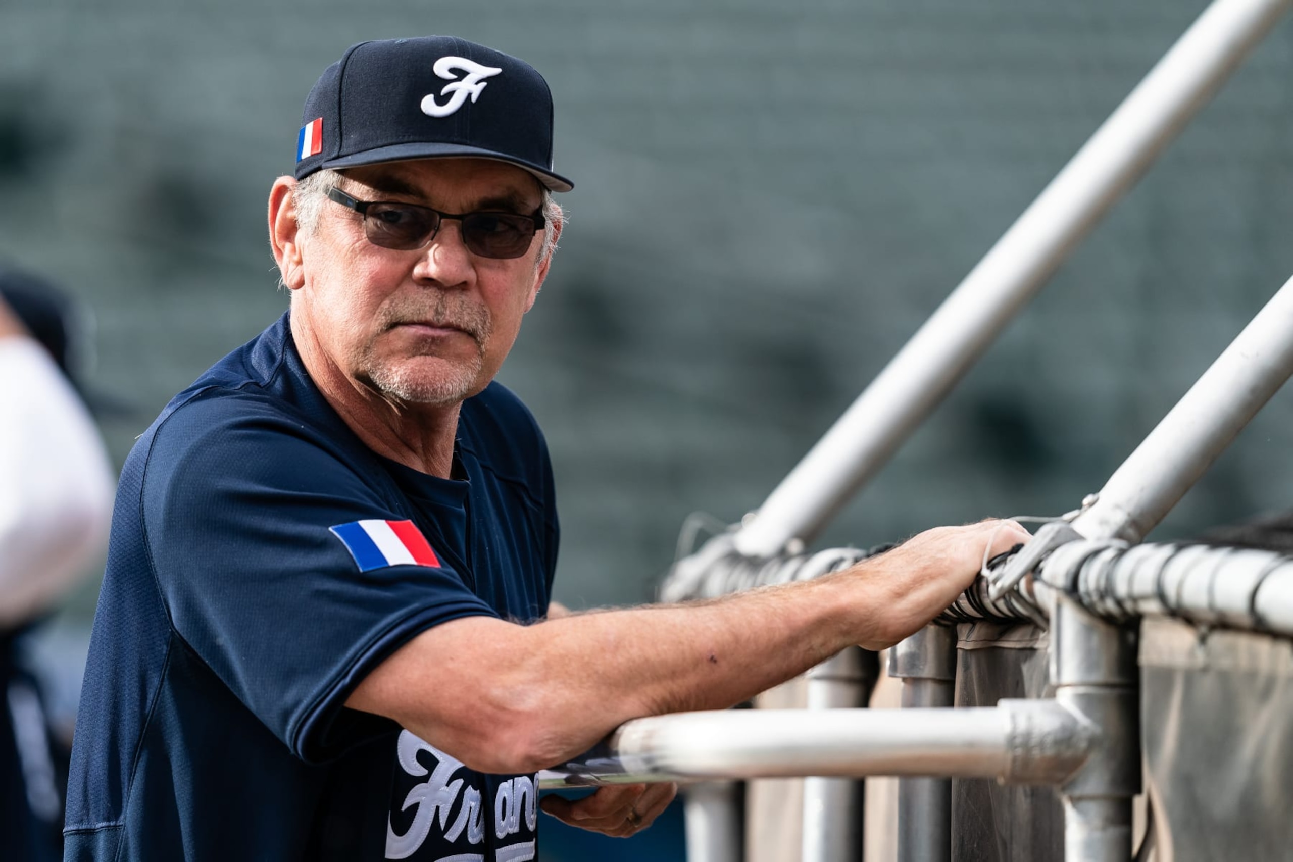 TUCSON, AZ - March 11: Bruce Bochy, French Baseball National Team Manager is supervising the training, during the second to last working day prior the first game of the World Baseball Classic Qualifier 2020, in Tucson, AZ. (Photo by Glenn Gervot/Icon Sportswire via Getty Images)