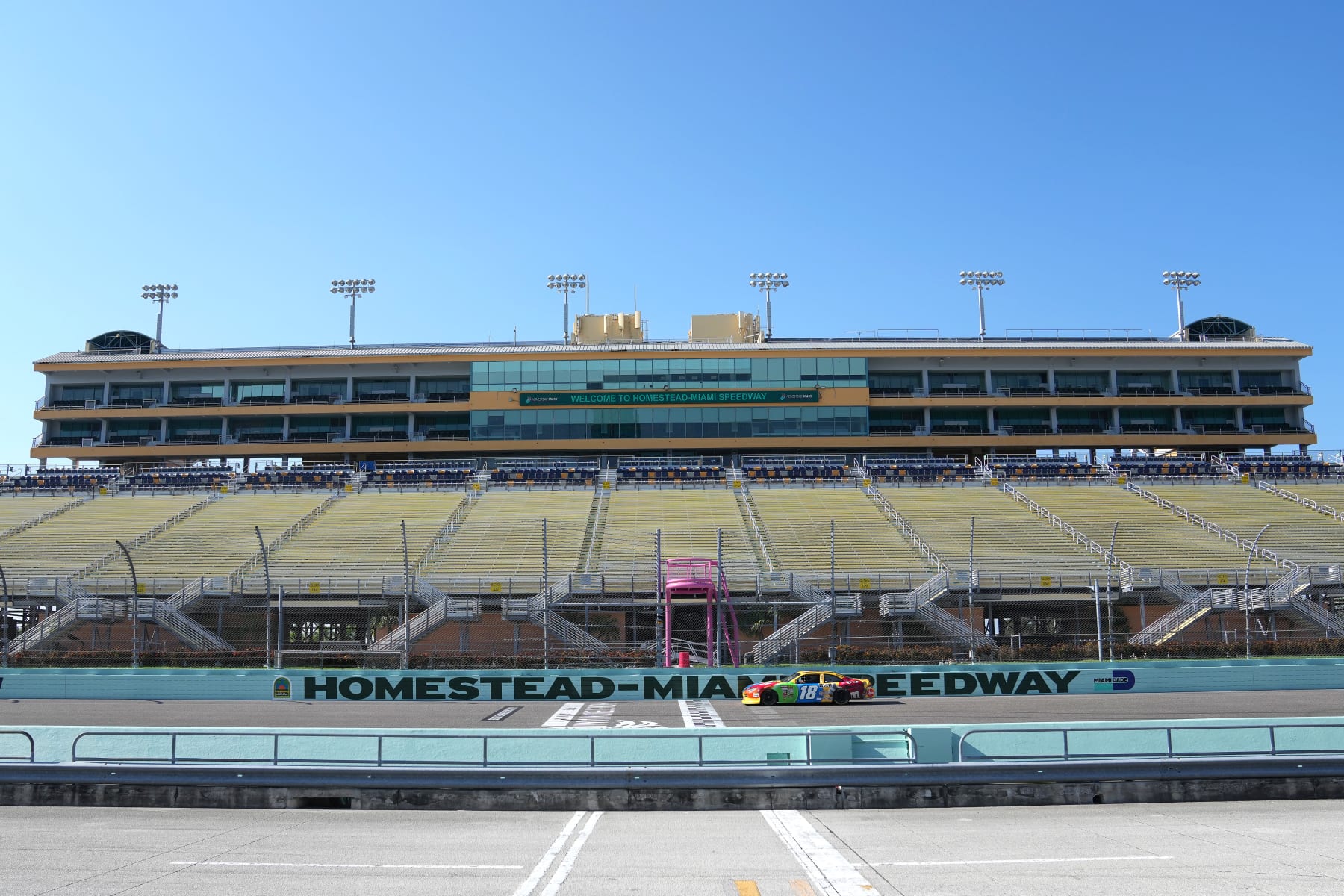 HOMESTEAD, FLORIDA - SEPTEMBER 23: A general view of the NASCAR Racing Experience Event at Homestead-Miami Speedway on September 23, 2022 in Homestead, Florida. (Photo by Eric Espada/Getty Images)