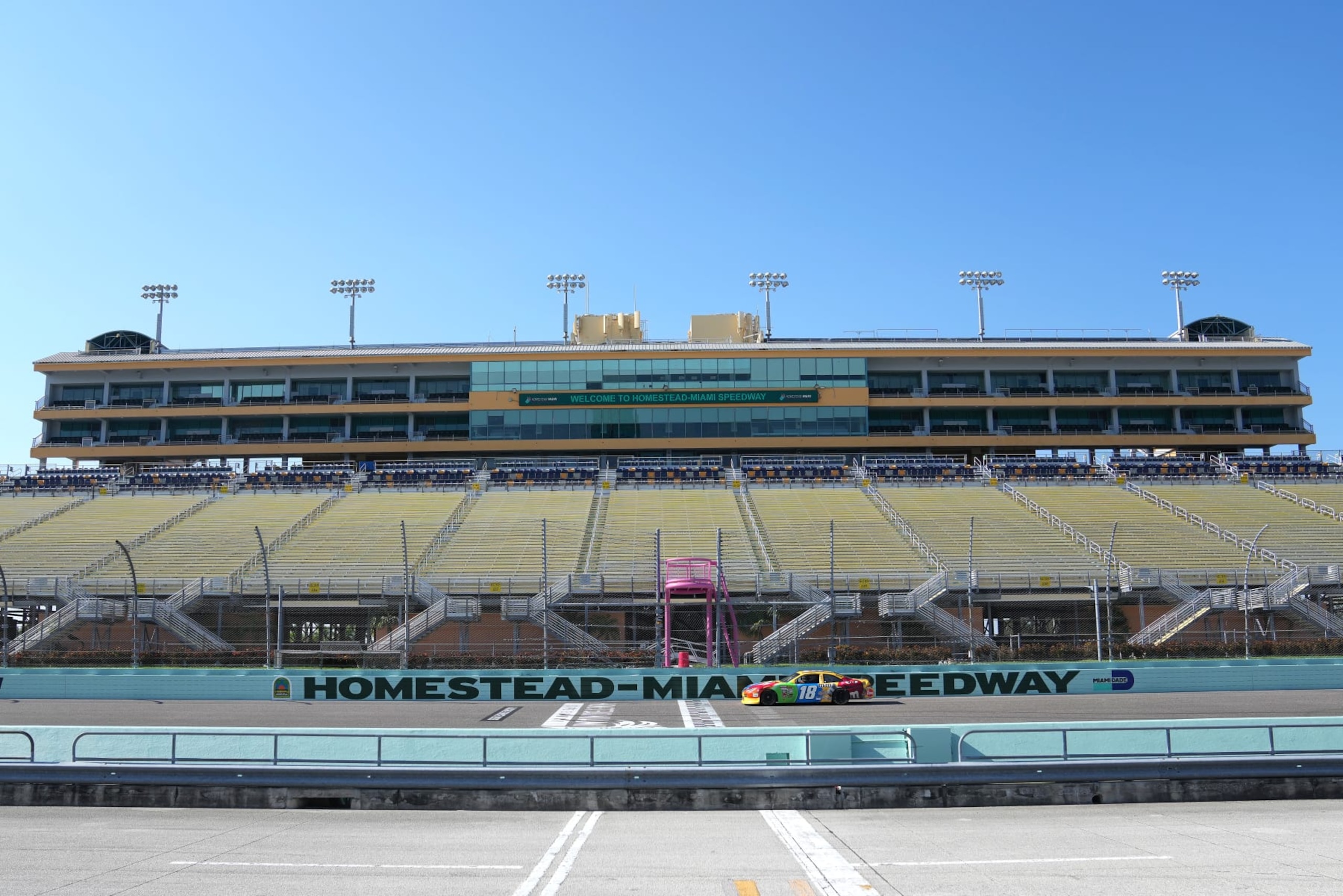 HOMESTEAD, FLORIDA - SEPTEMBER 23: A general view of the NASCAR Racing Experience Event at Homestead-Miami Speedway on September 23, 2022 in Homestead, Florida. (Photo by Eric Espada/Getty Images)
