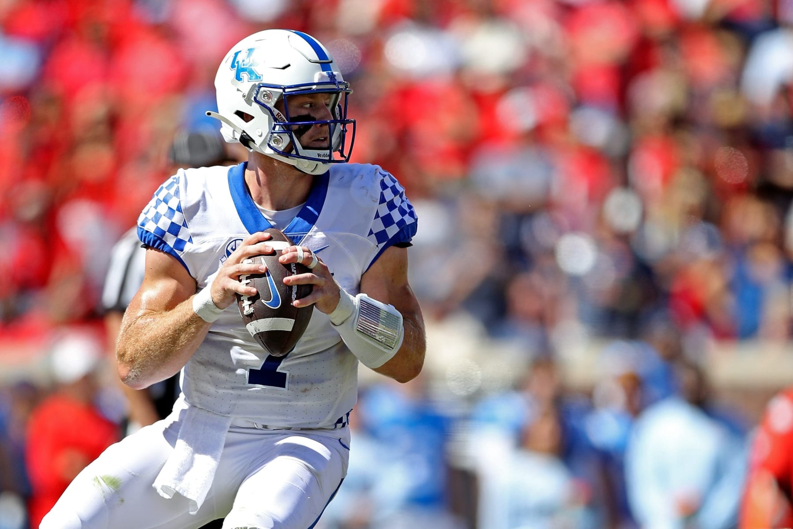Will Levis has raised his draft stock this season at Kentucky. 