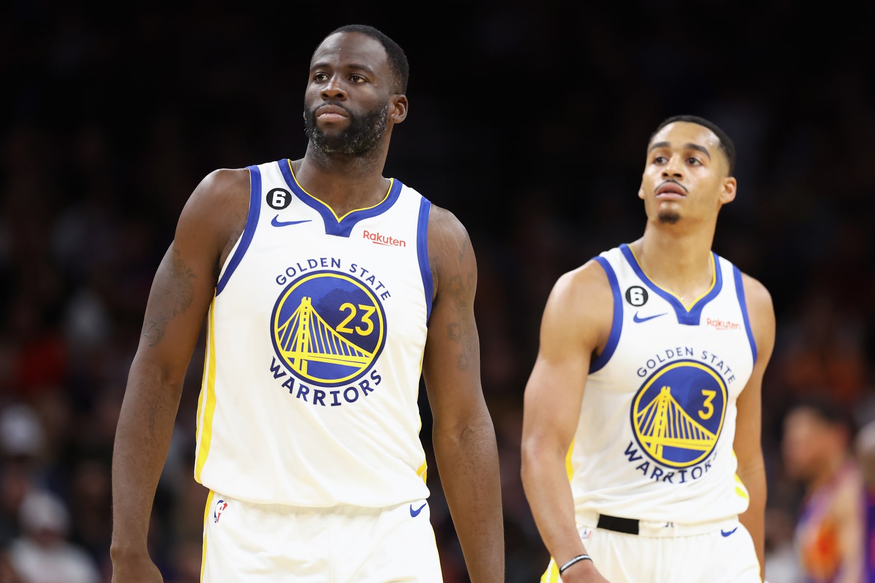 Draymond Green and Jordan Poole