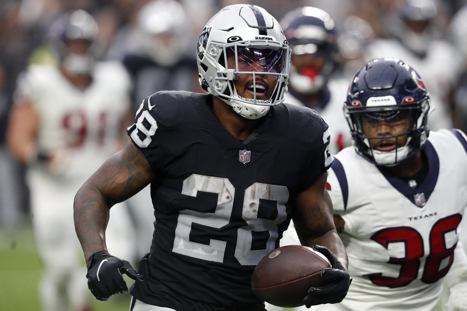 Raiders RB Josh Jacobs