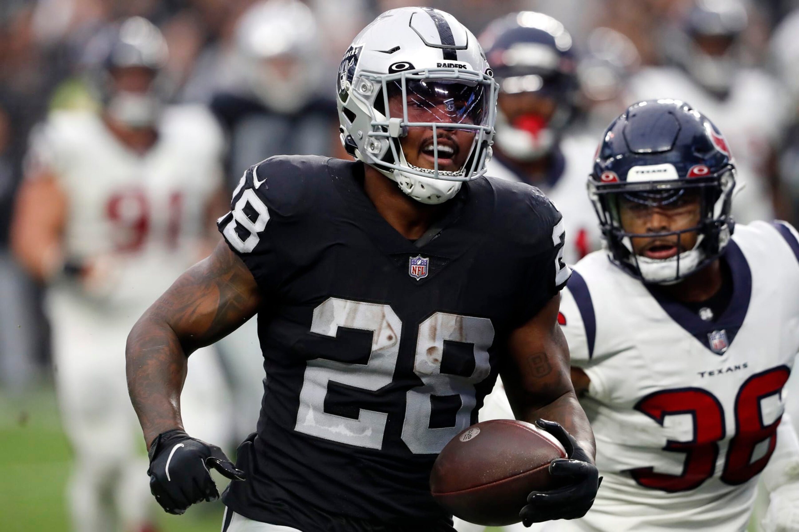 Raiders RB Josh Jacobs