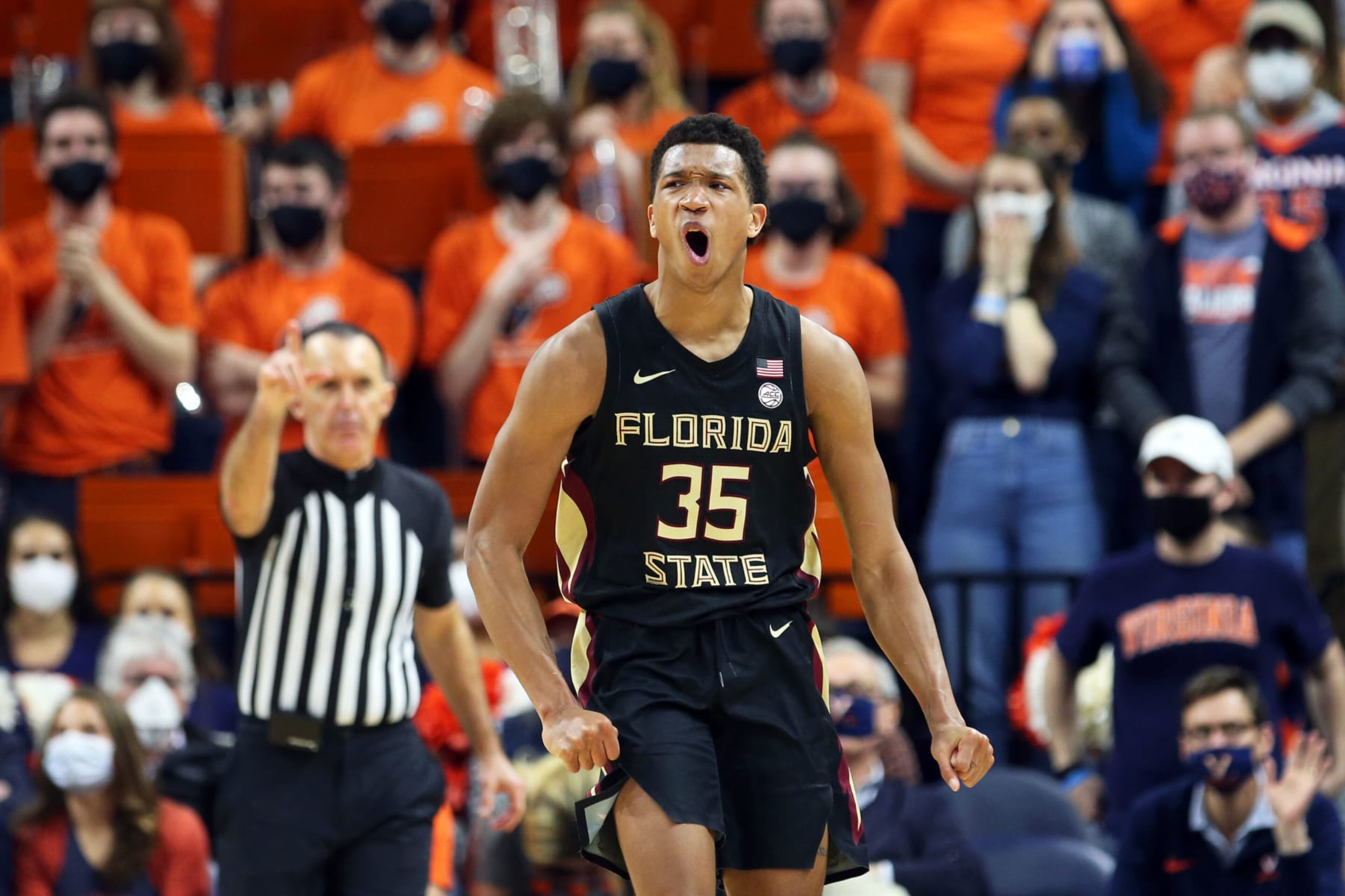 Florida State's Matthew Cleveland Florida State's Matthew Cleveland
