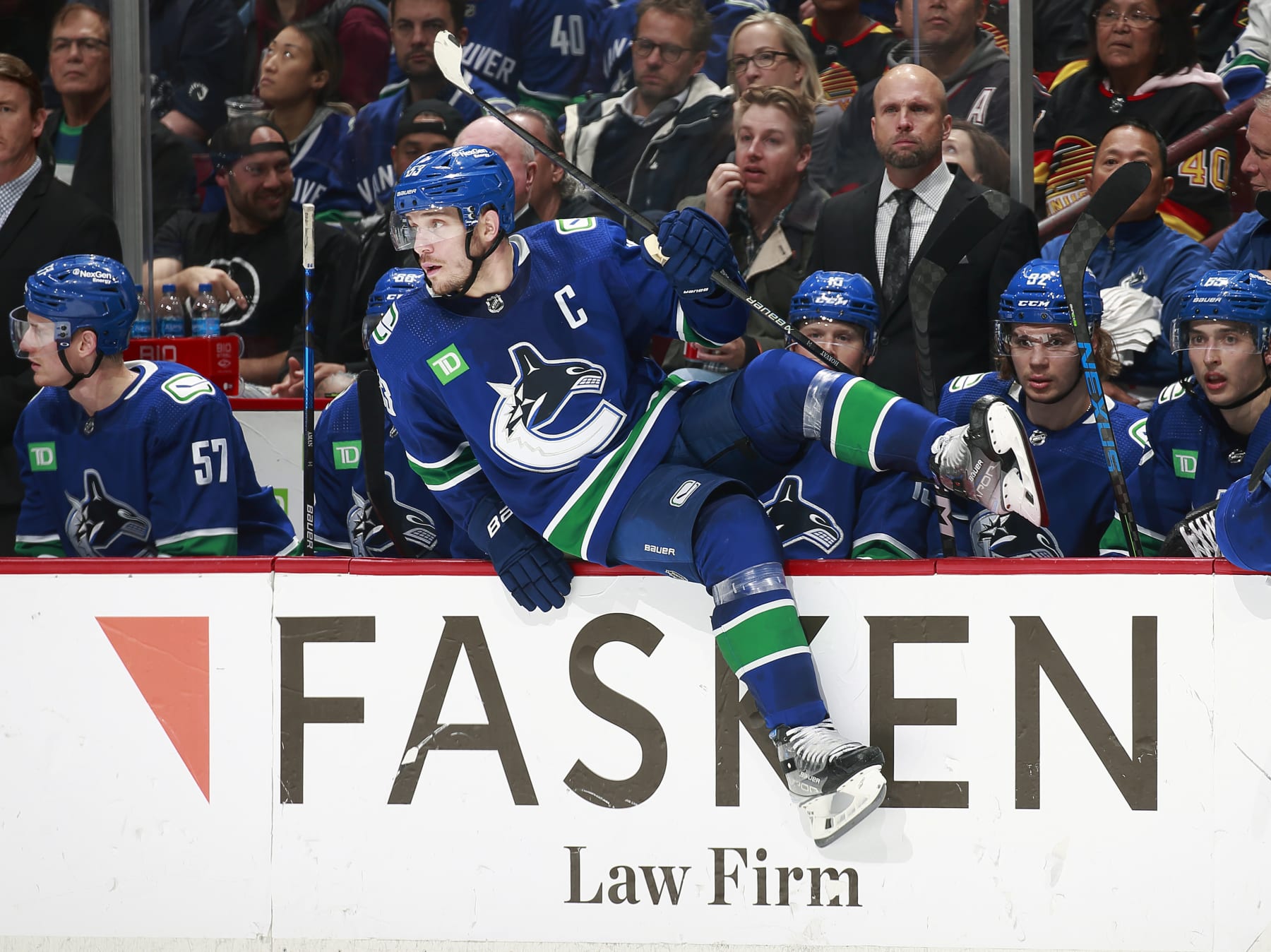 Vancouver Canucks center Bo Horvat