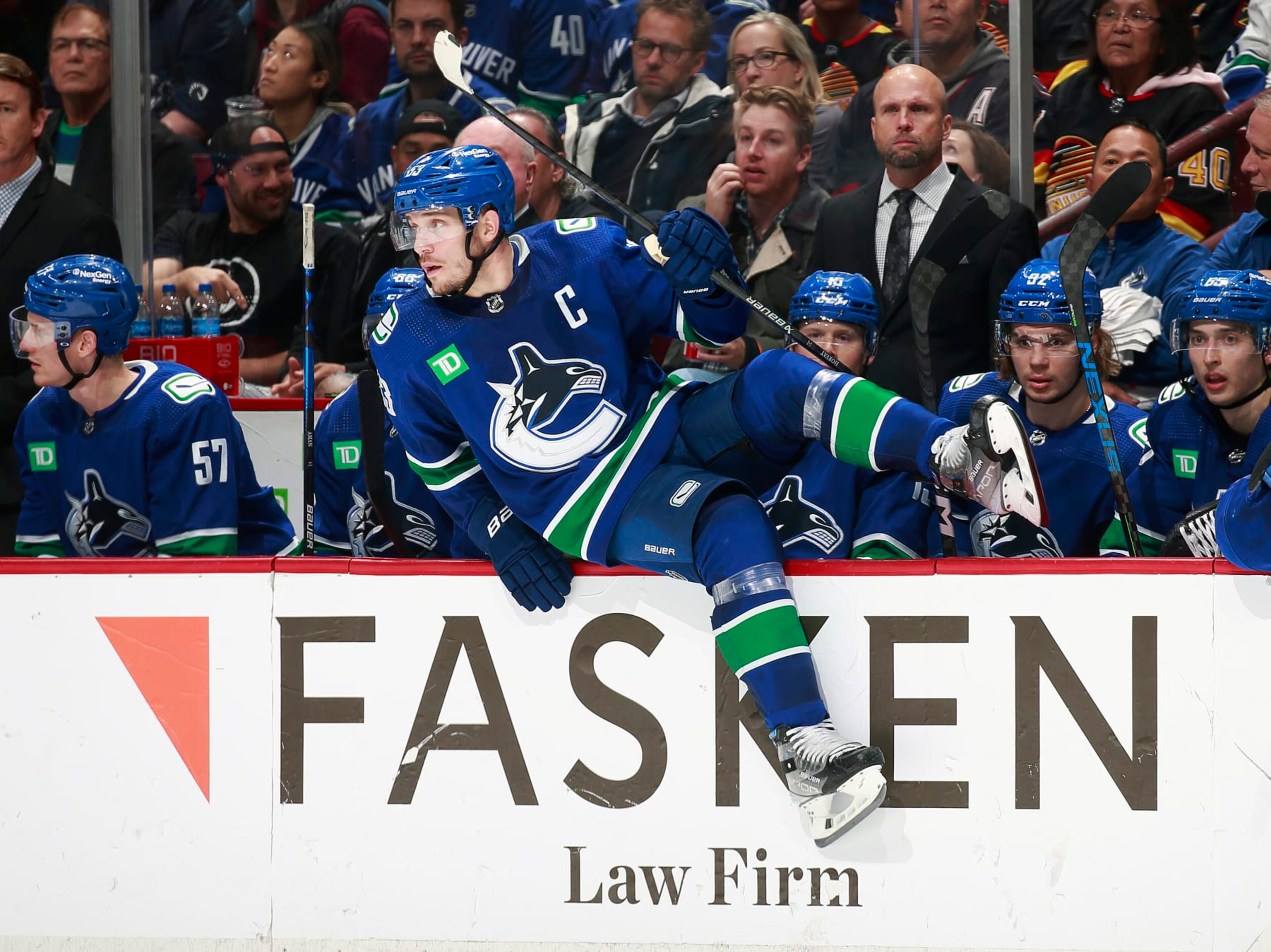 Vancouver Canucks center Bo Horvat