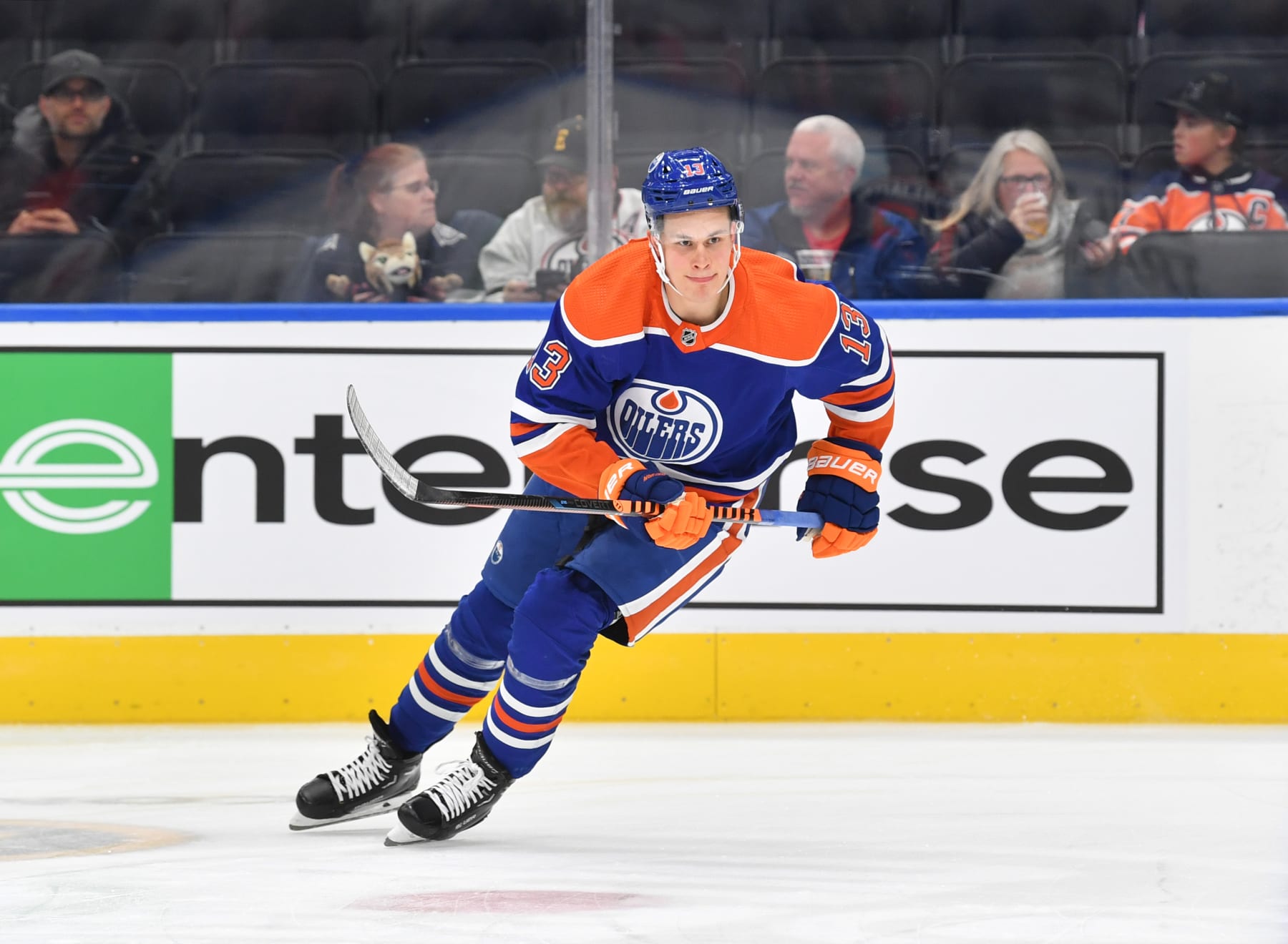 Edmonton Oilers winger Jesse Puljujärvi.