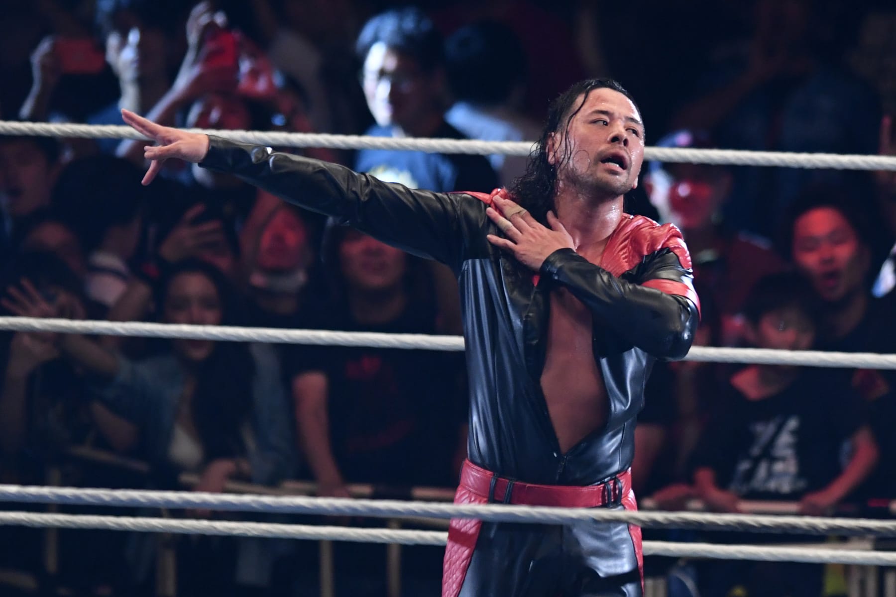 Shinsuke Nakamura is set to face The Great Muta as he finishes his retirement tour