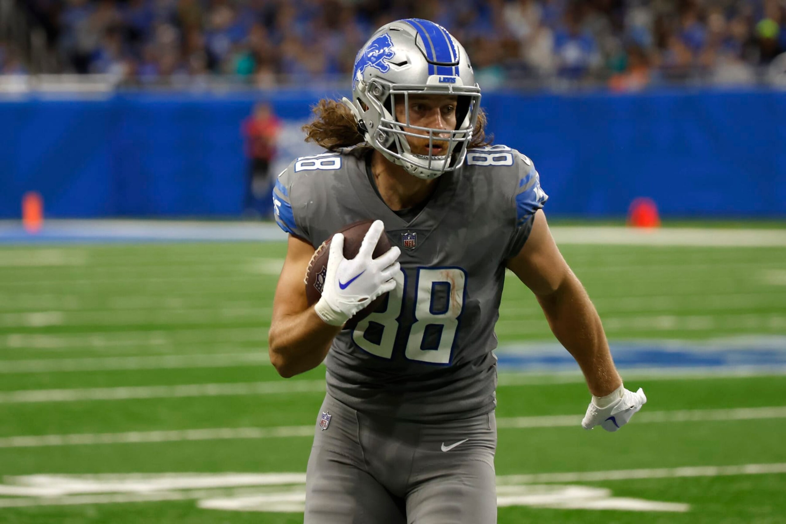 New Vikings TE T.J. Hockenson New Vikings TE T.J. Hockenson