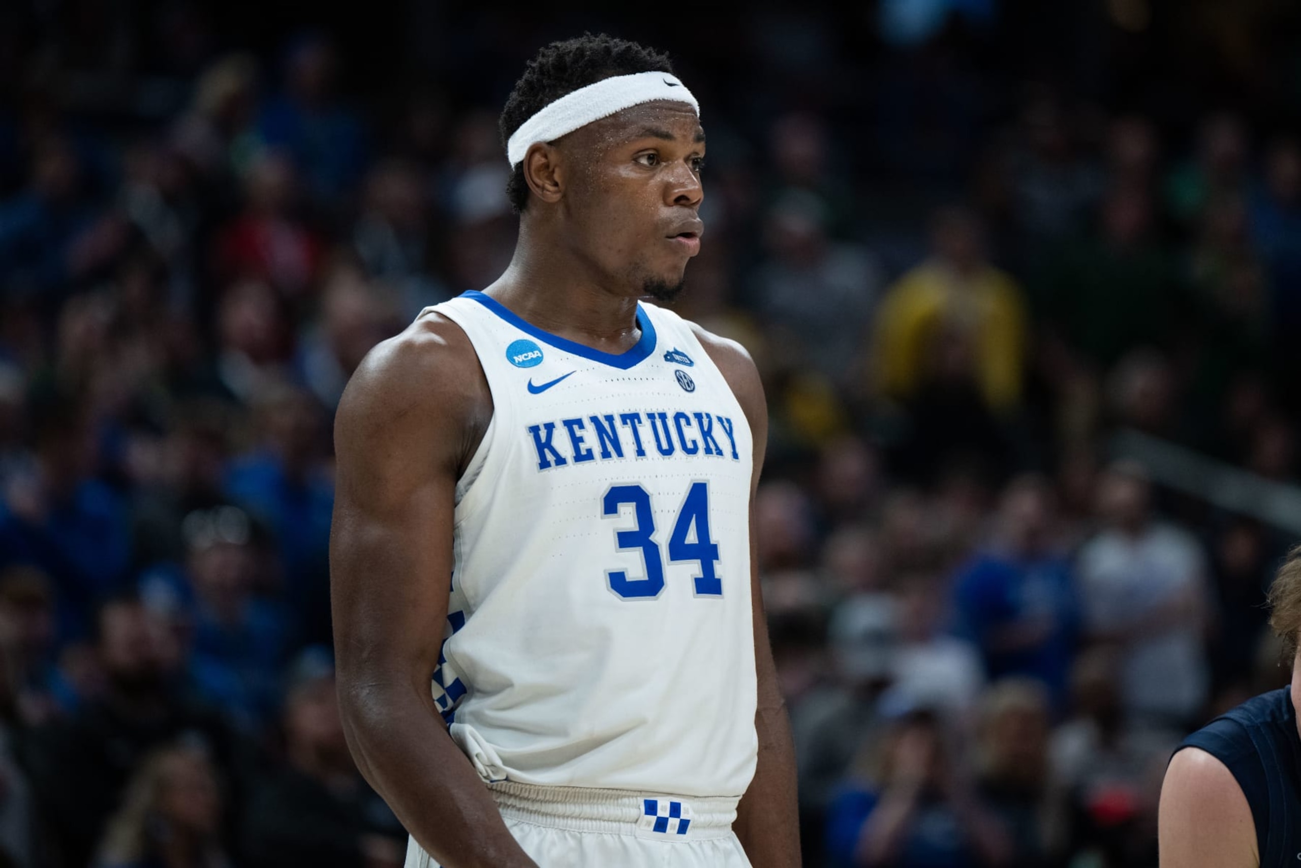Kentucky's Oscar Tshiebwe Kentucky's Oscar Tshiebwe