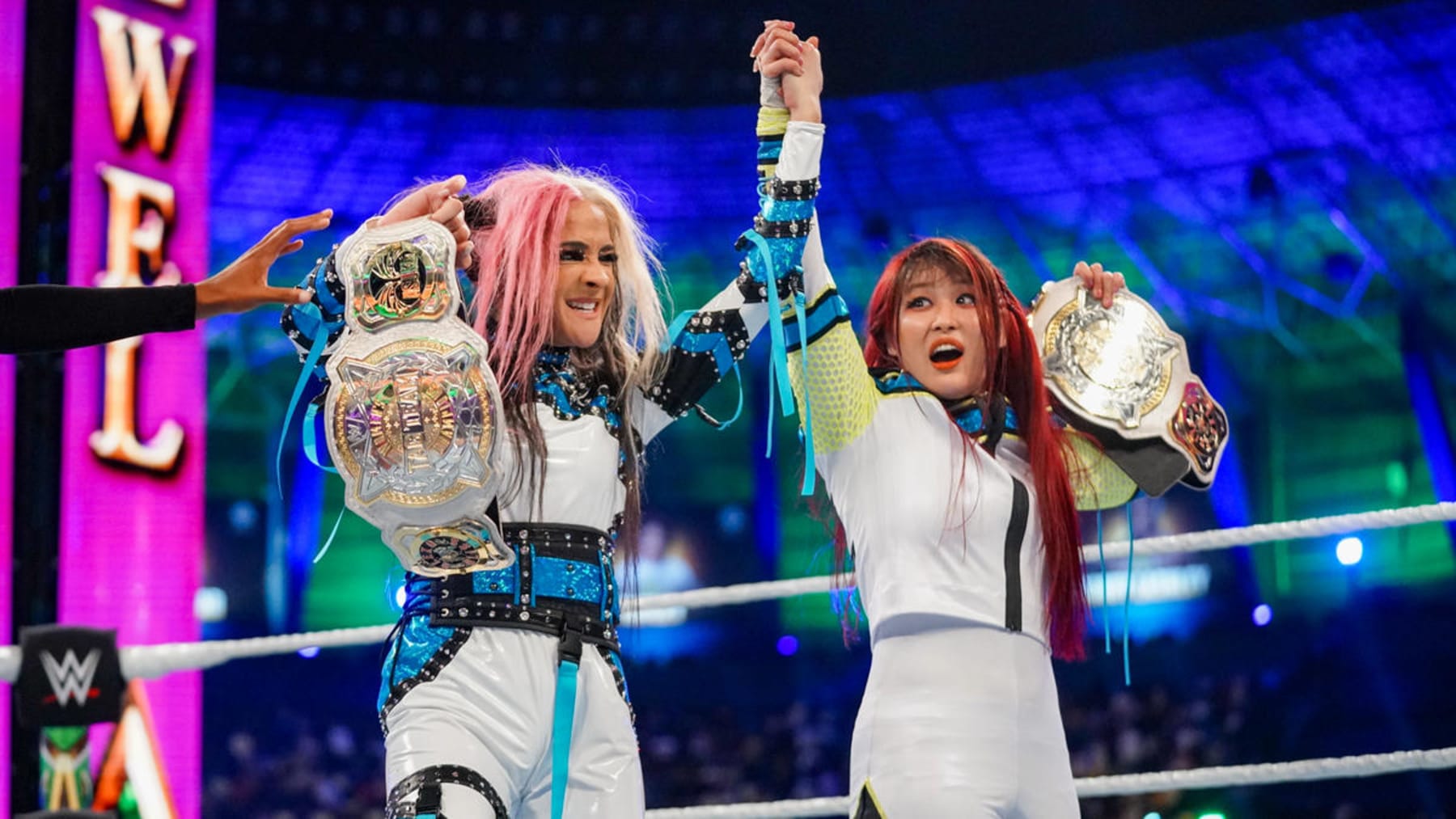 Dakota Kai and Iyo Sky quickly regained the championships they never should have lost as the tag division remains in flux.