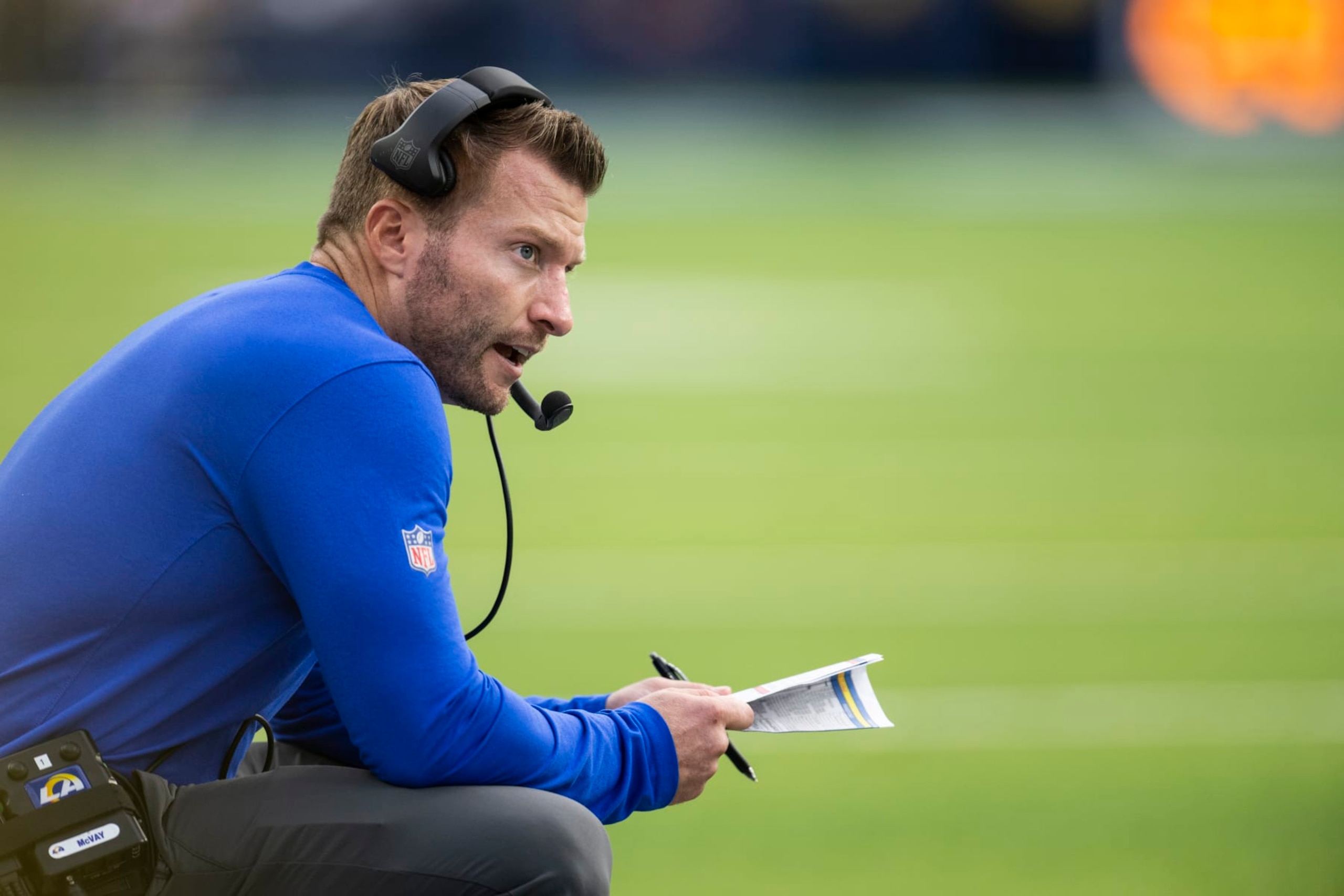 Rams coach Sean McVay Rams coach Sean McVay