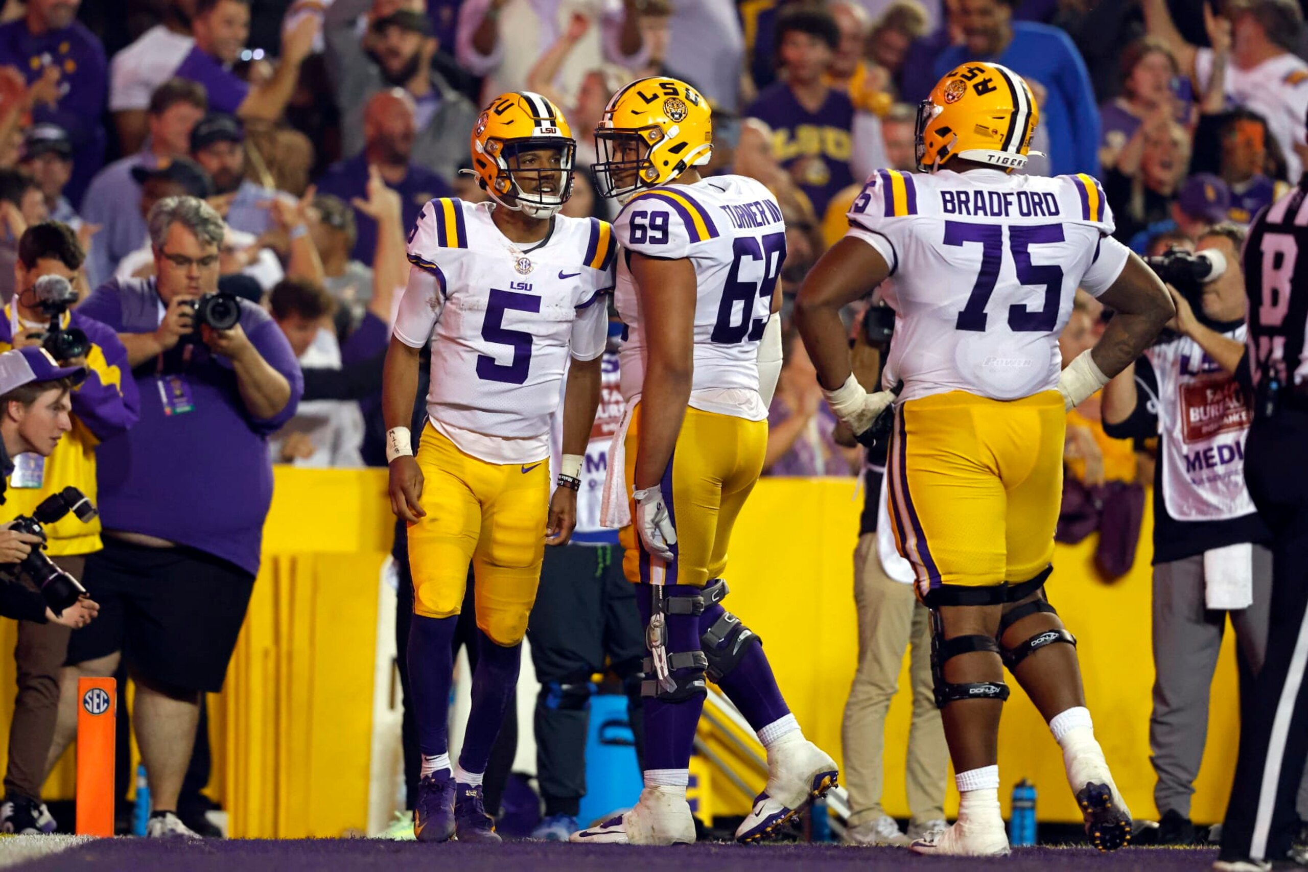 LSU won a classic SEC game for the ages in Baton Rouge against Alabama. LSU won a classic SEC game for the ages in Baton Rouge against Alabama.