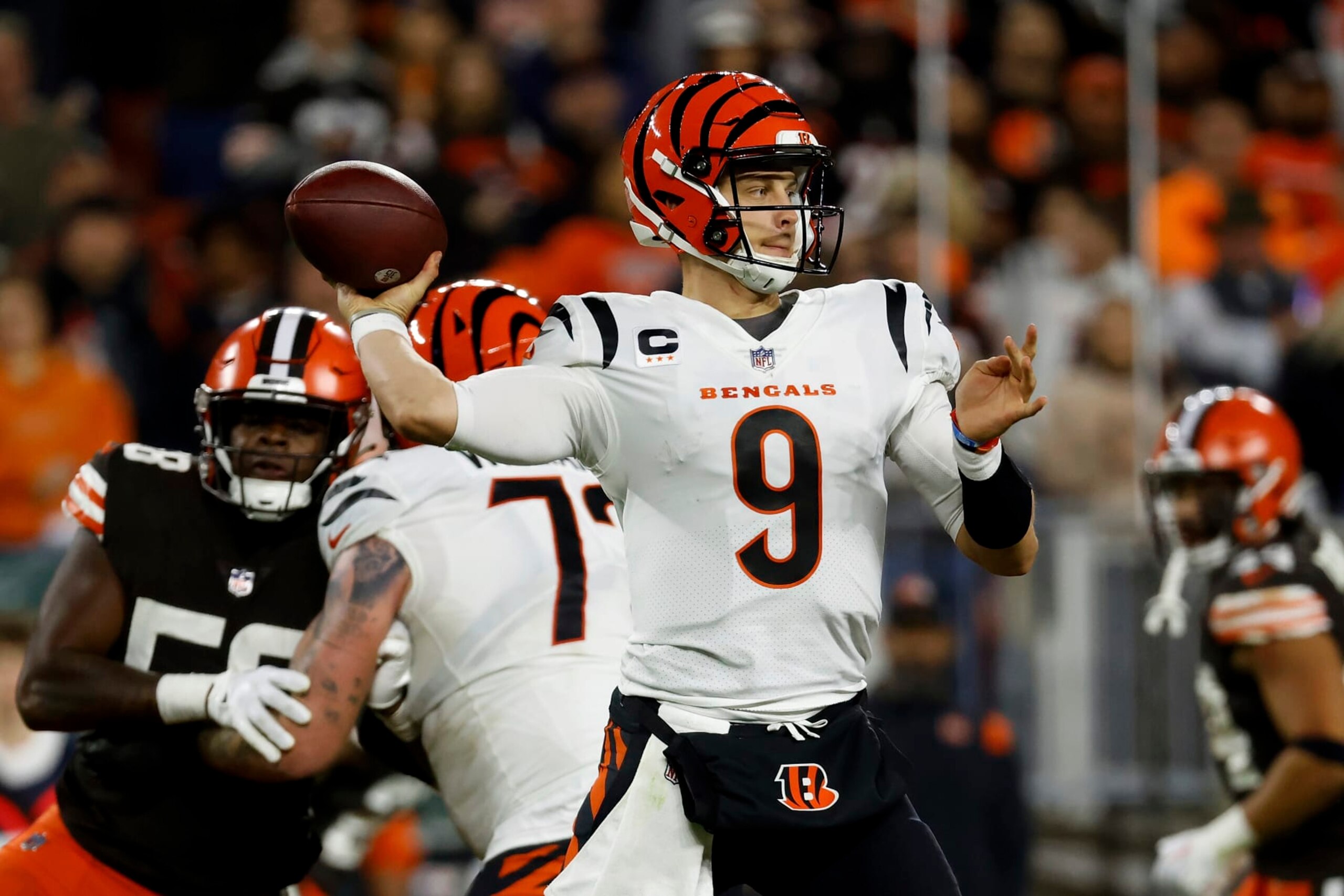 Joe Burrow and the 2022 Bengals look a lot like the team that won the AFC in 2021. Joe Burrow and the 2022 Bengals look a lot like the team that won the AFC in 2021.