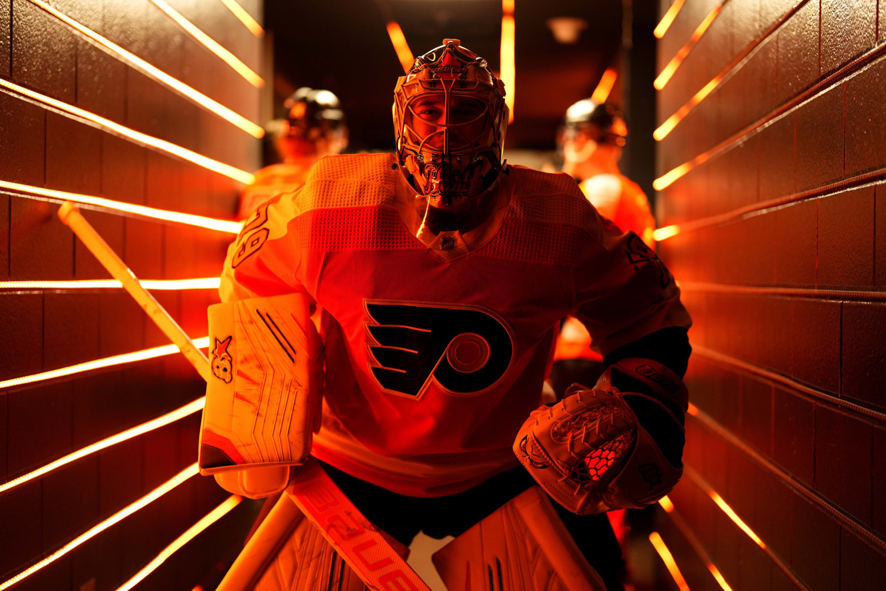 Carter Hart is in the zone