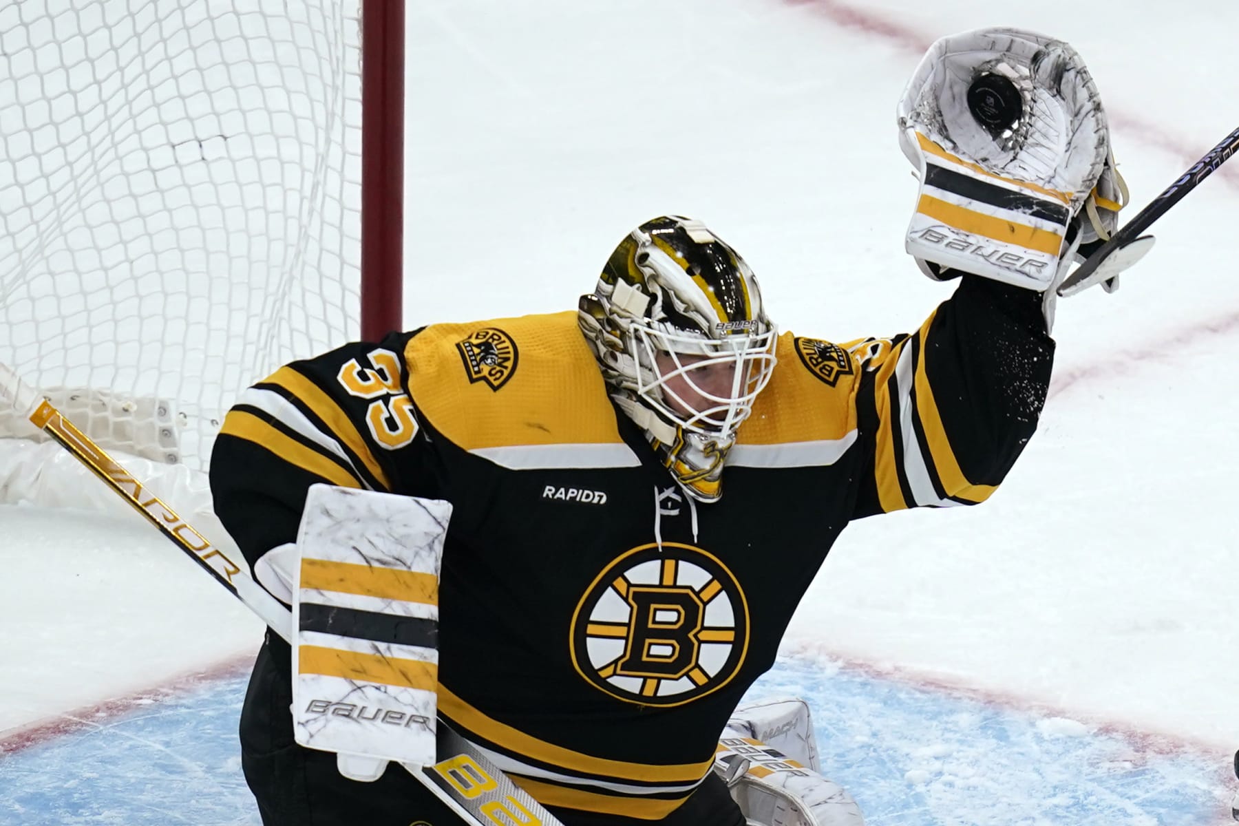 Linus Ullmark has snagged almost everything thrown his way so far