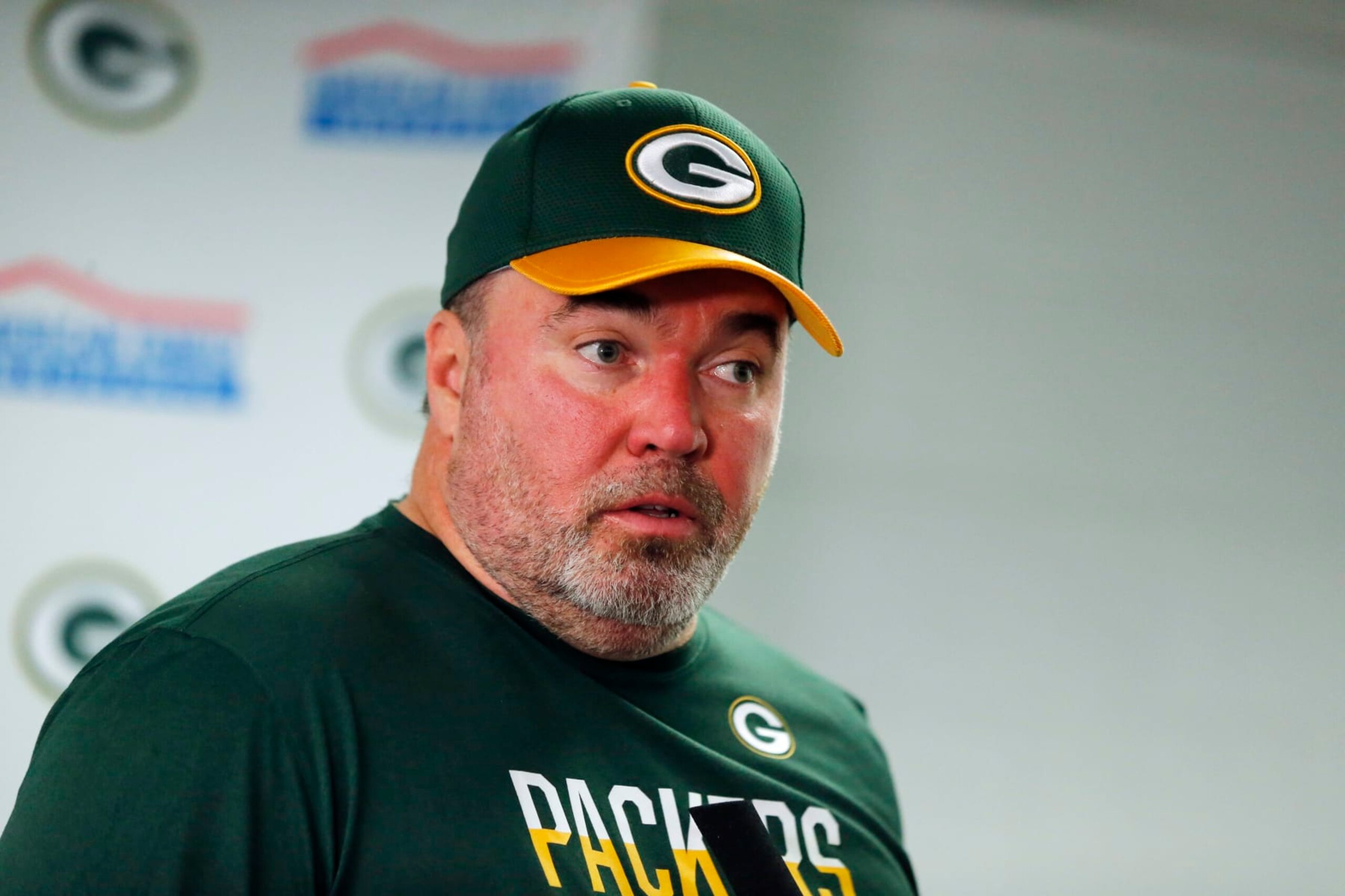 Green Bay Packers head coach Mike McCarthy speaks at a news conference after an NFL football game against the Chicago Bears, Sunday, Dec. 18, 2016, in Chicago. The Packers won 30-27. (AP Photo/Charles Rex Arbogast) Green Bay Packers head coach Mike McCarthy speaks at a news conference after an NFL football game against the Chicago Bears, Sunday, Dec. 18, 2016, in Chicago. The Packers won 30-27. (AP Photo/Charles Rex Arbogast)