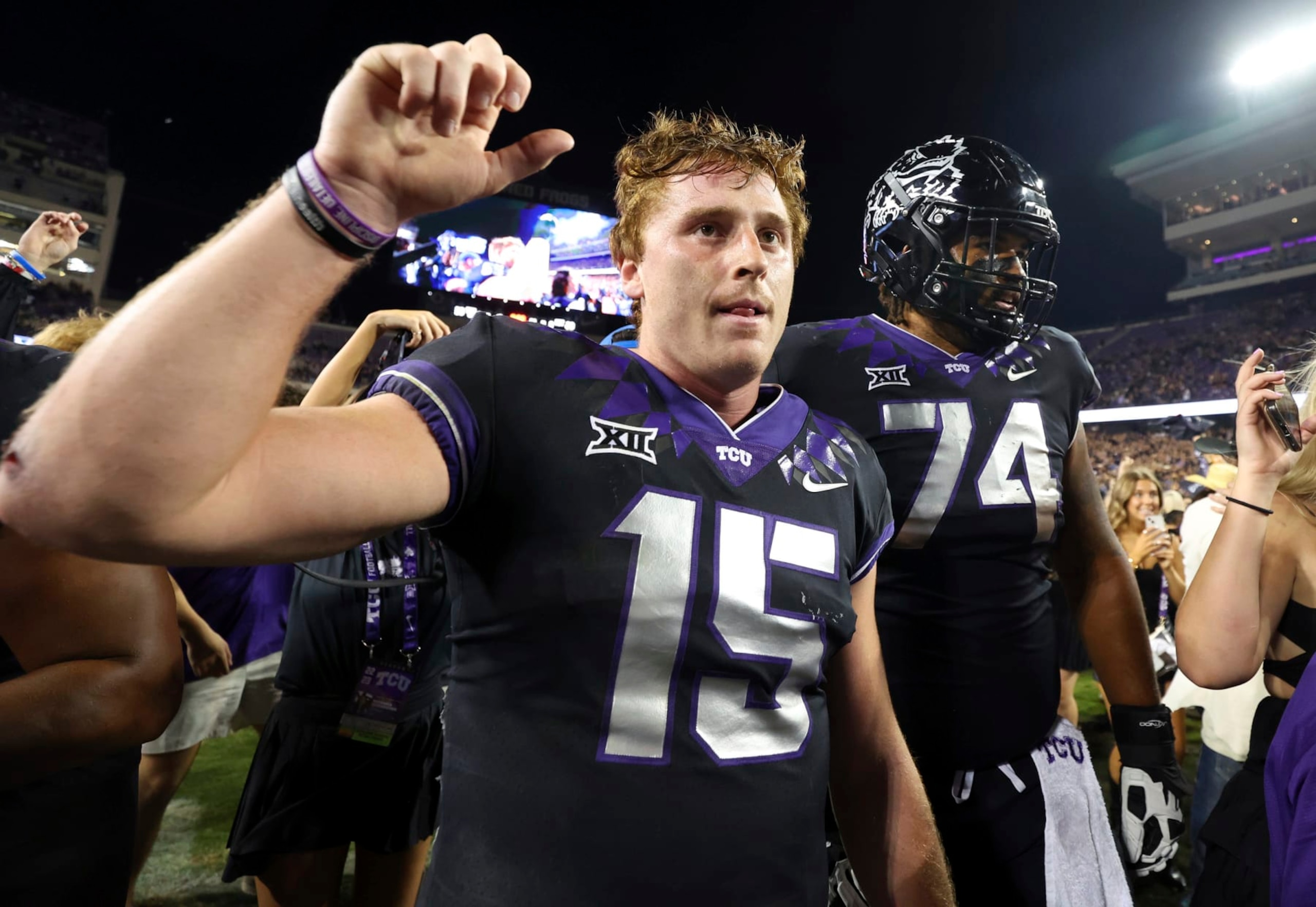 TCU's Max Duggan TCU's Max Duggan