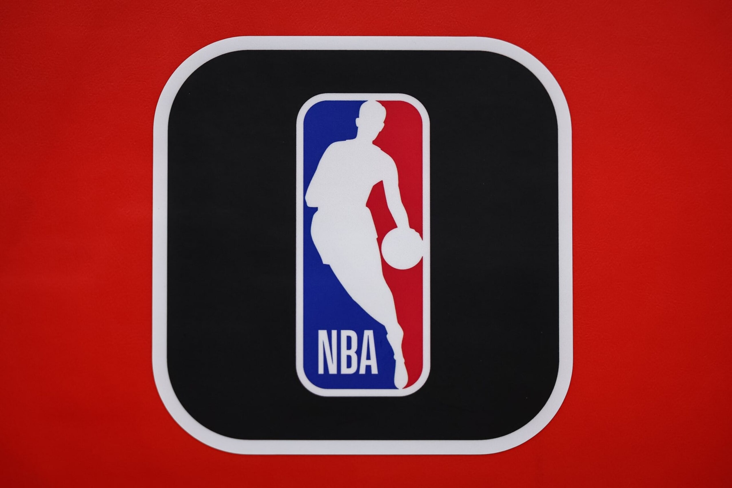 WASHINGTON, DC - OCTOBER 28: A view of the NBA logo before the game between the Washington Wizards and the Indiana Pacers at Capital One Arena on October 28, 2022 in Washington, DC. NOTE TO USER: User expressly acknowledges and agrees that, by downloading and or using this photograph, User is consenting to the terms and conditions of the Getty Images License Agreement. (Photo by Scott Taetsch/Getty Images)