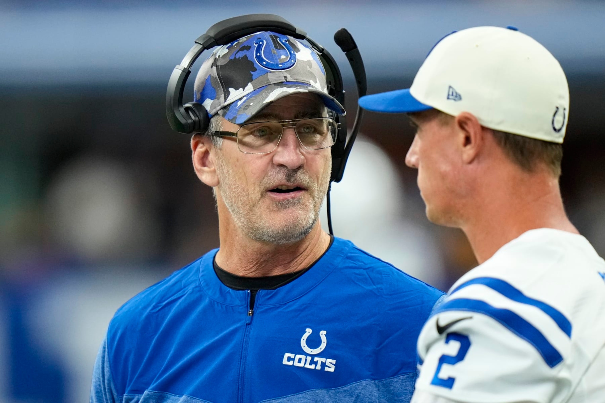 Frank Reich and Matt Ryan