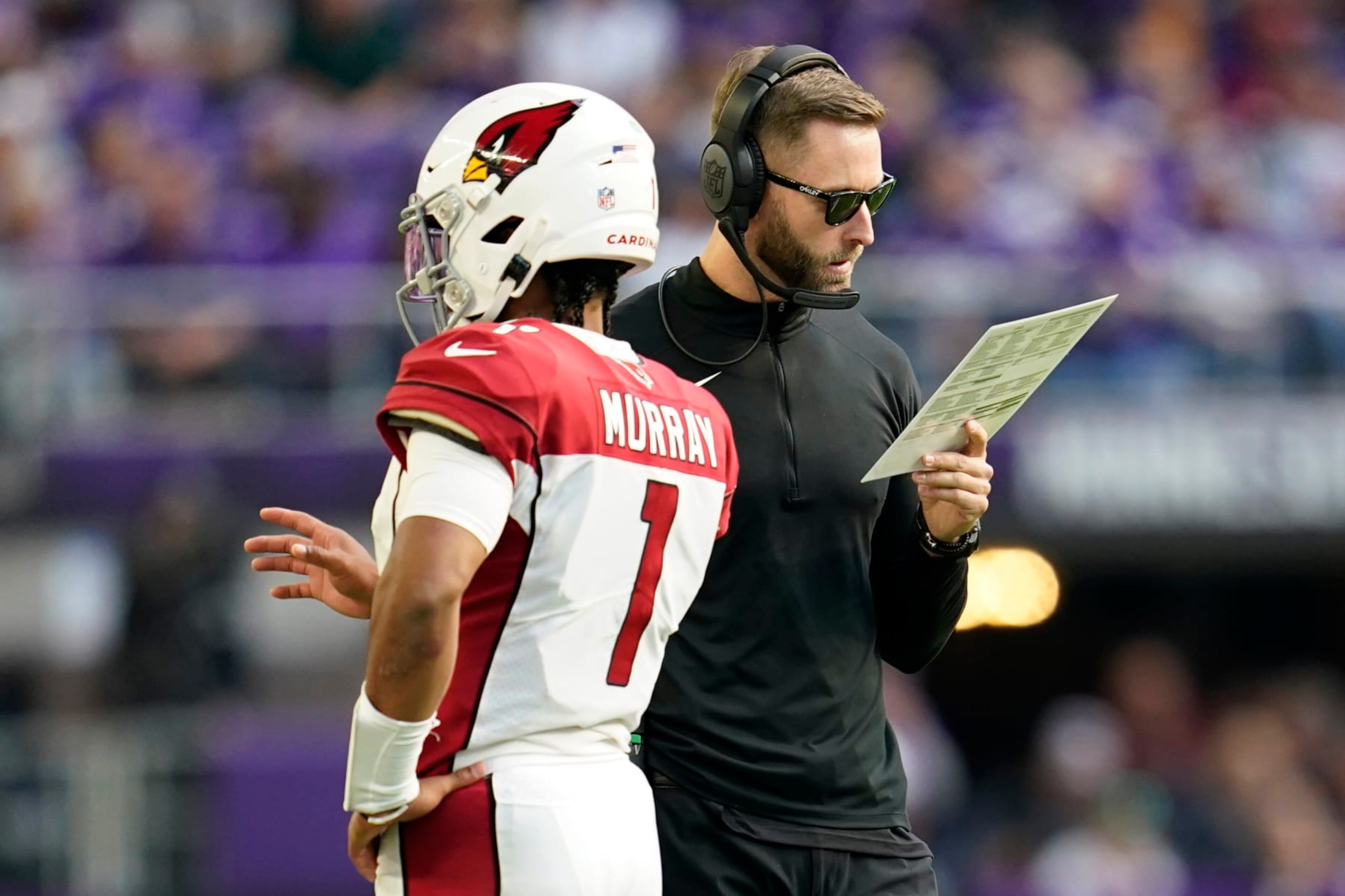 Kyler Murray and Kliff Kingsbury