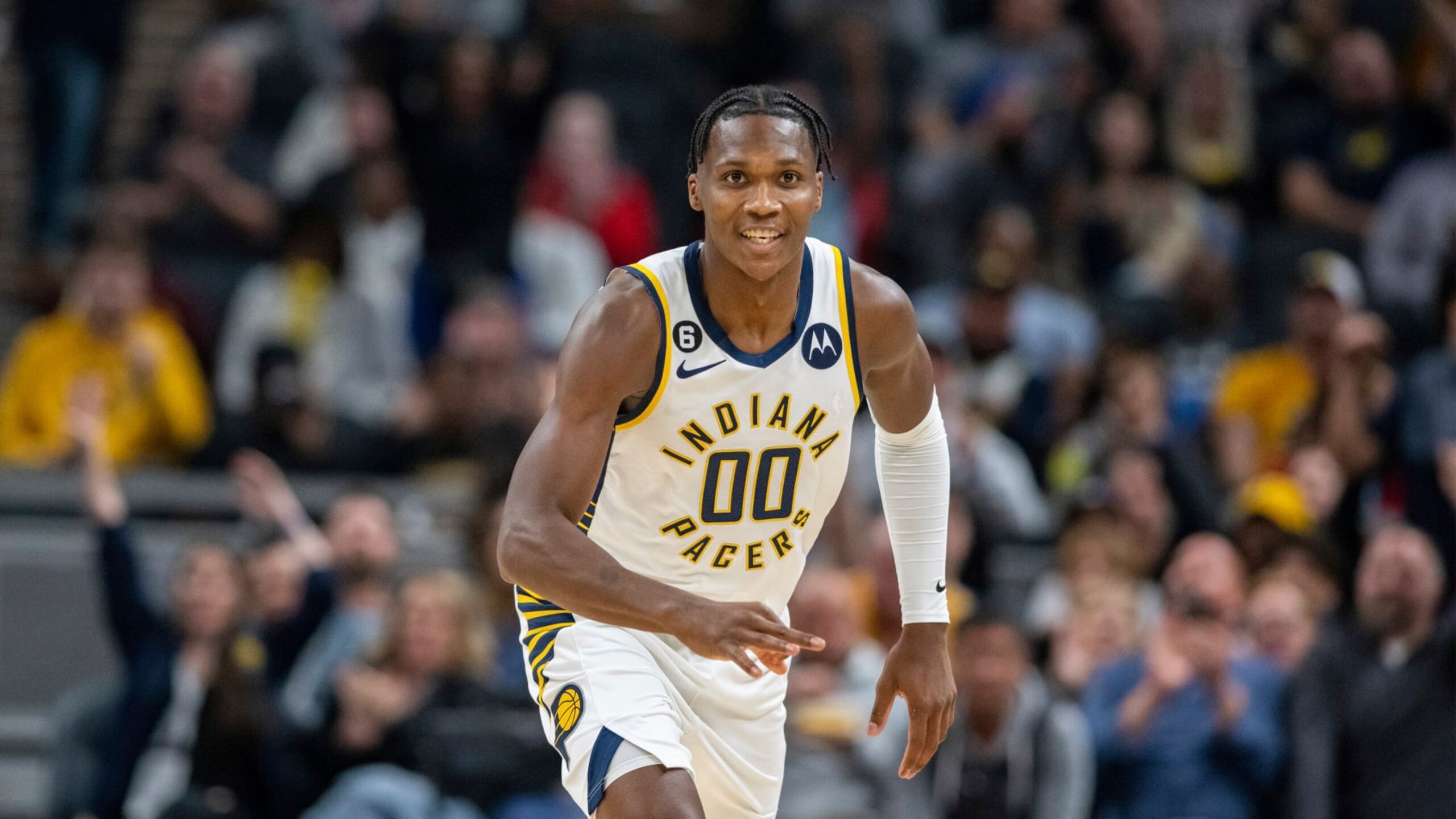 Bennedict Mathurin, Indiana Pacers Bennedict Mathurin, Indiana Pacers