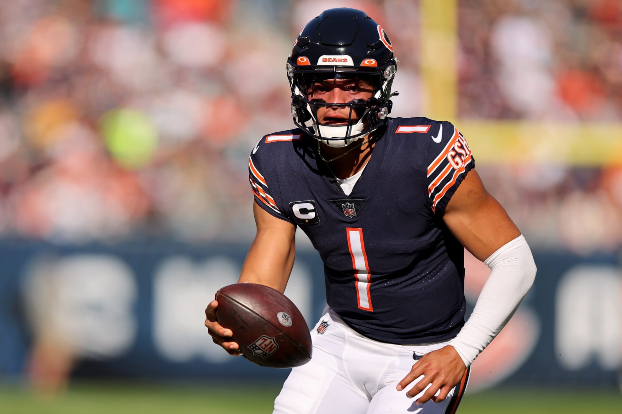 Justin Fields' game against the Detroit Lions has plenty of 2023 NFL draft implications. Justin Fields' game against the Detroit Lions has plenty of 2023 NFL draft implications.