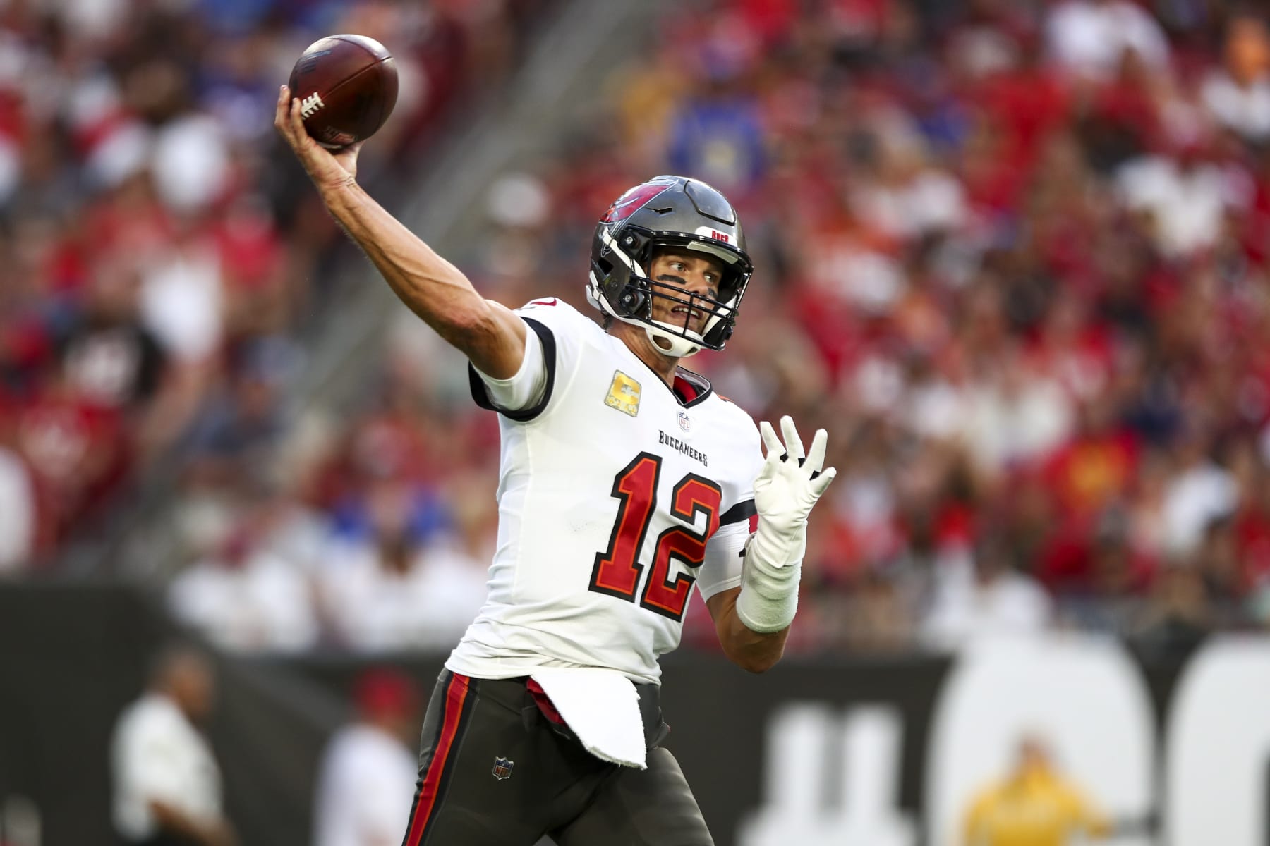 Tom Brady and the Bucs helped move the Los Angeles Rams further down the NFC West hierarchy last week. 