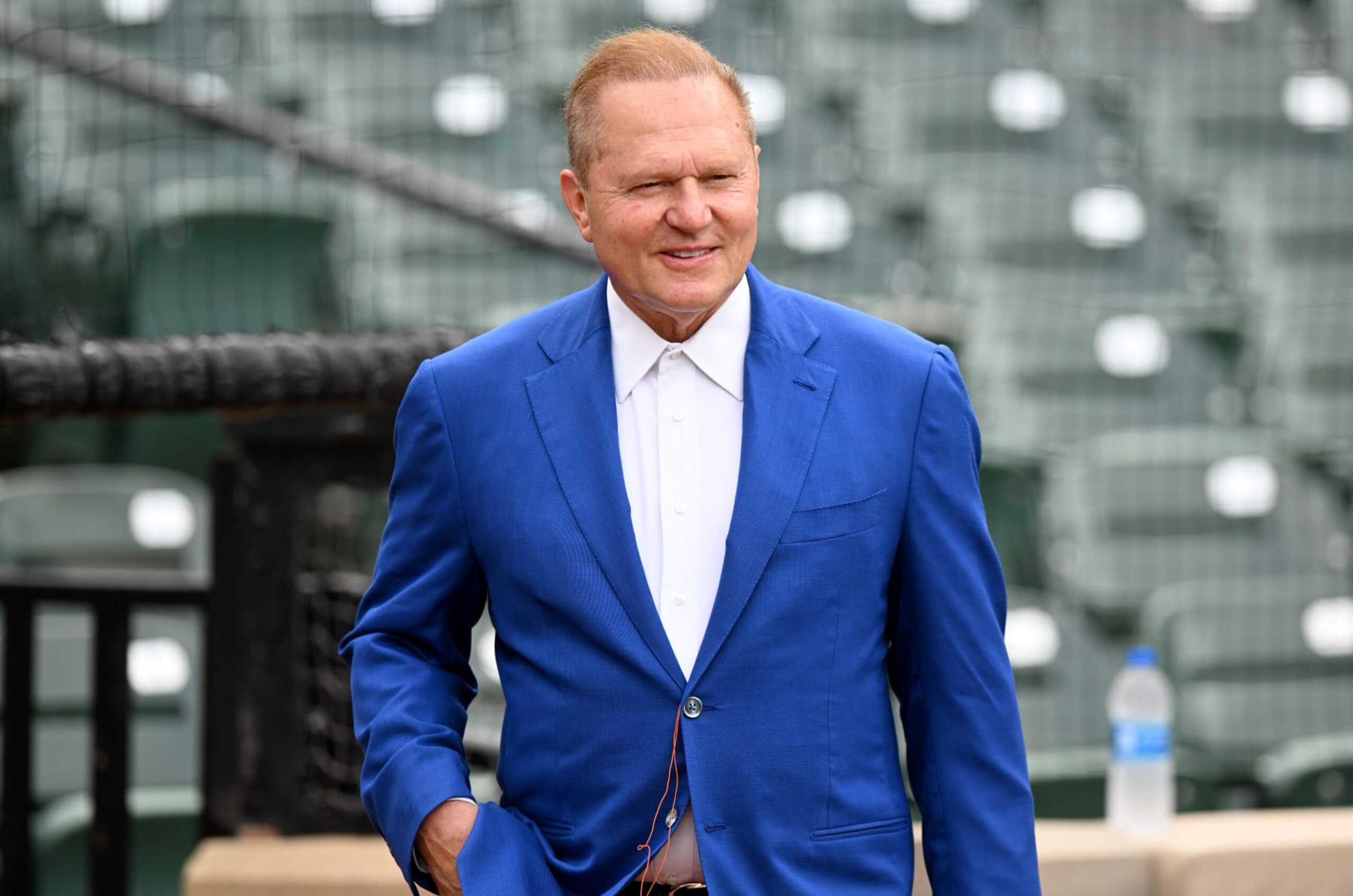 BALTIMORE, MARYLAND - JULY 27: Scott Boras watches batting practice before the game between the Baltimore Orioles and the Tampa Bay Rays at Oriole Park at Camden Yards on July 27, 2022 in Baltimore, Maryland. (Photo by G Fiume/Getty Images) BALTIMORE, MARYLAND - JULY 27: Scott Boras watches batting practice before the game between the Baltimore Orioles and the Tampa Bay Rays at Oriole Park at Camden Yards on July 27, 2022 in Baltimore, Maryland. (Photo by G Fiume/Getty Images)