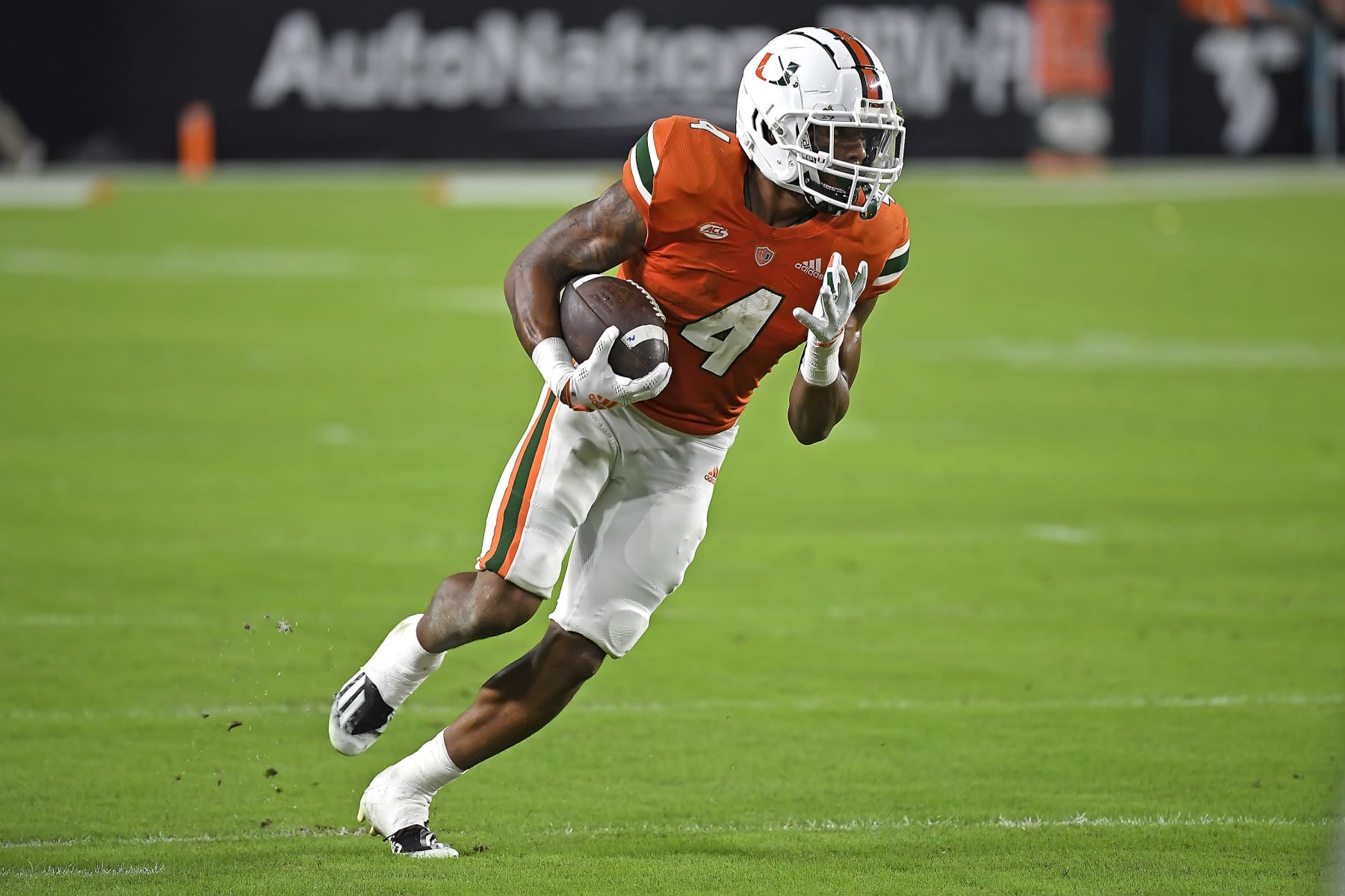 Miami's Jaylan Knighton