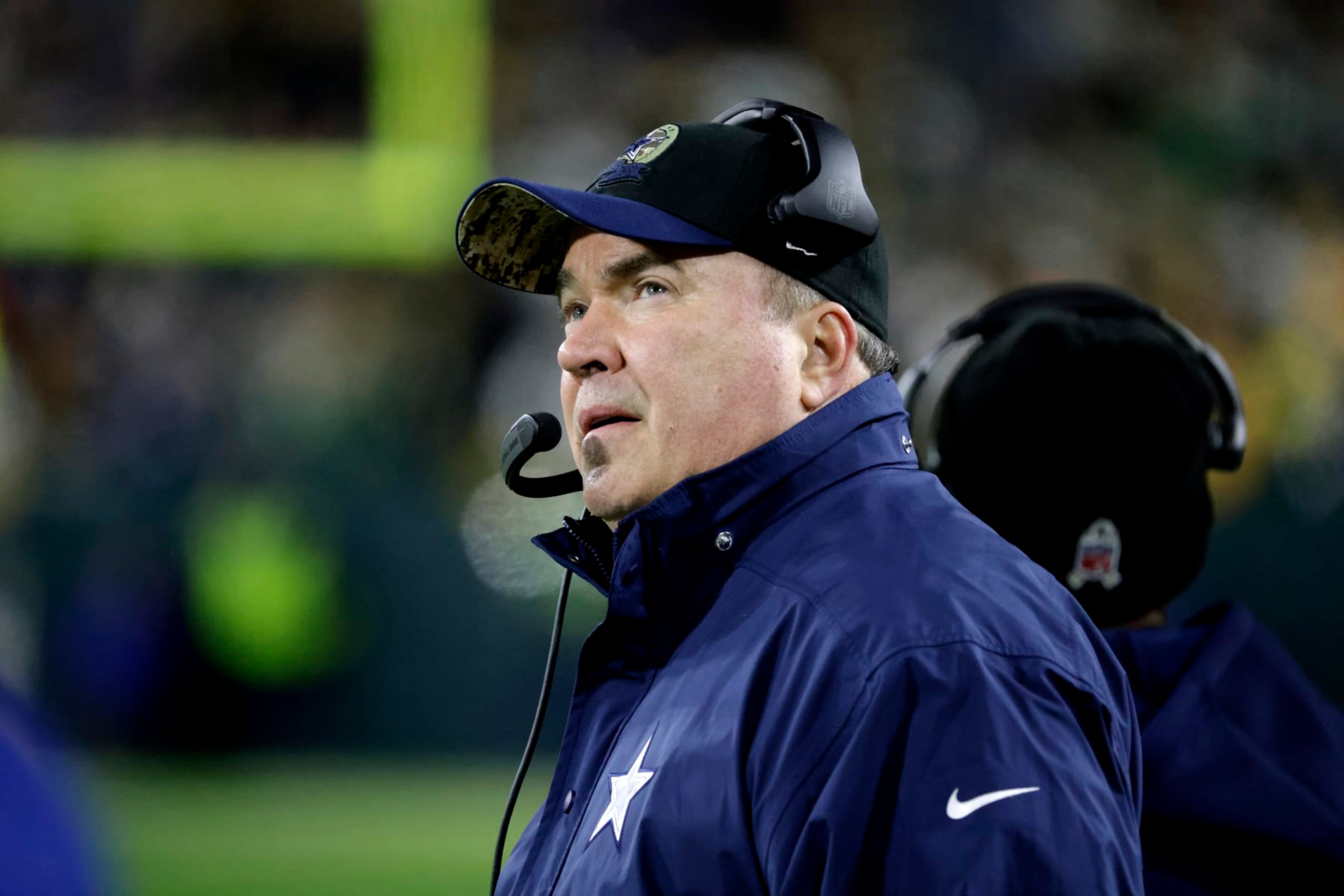Dallas Cowboys head coach Mike McCarthy watches play from the sideline during the second half of an NFL football game against the Green Bay Packers Sunday, Nov. 13, 2022, in Green Bay, Wis. (AP Photo/Mike Roemer) Dallas Cowboys head coach Mike McCarthy watches play from the sideline during the second half of an NFL football game against the Green Bay Packers Sunday, Nov. 13, 2022, in Green Bay, Wis. (AP Photo/Mike Roemer)