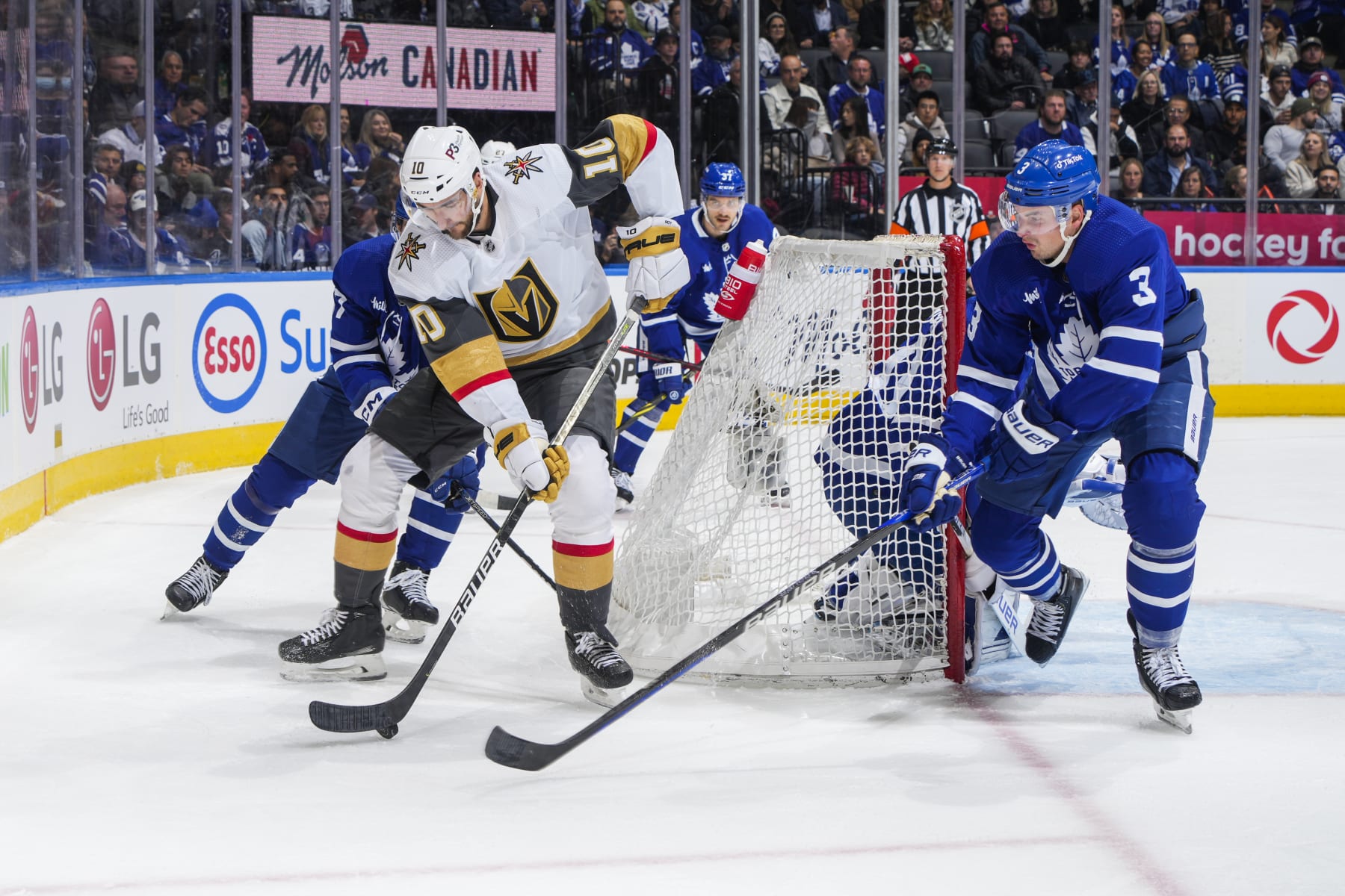 Vegas Golden Knights and Toronto Maple Leafs. 