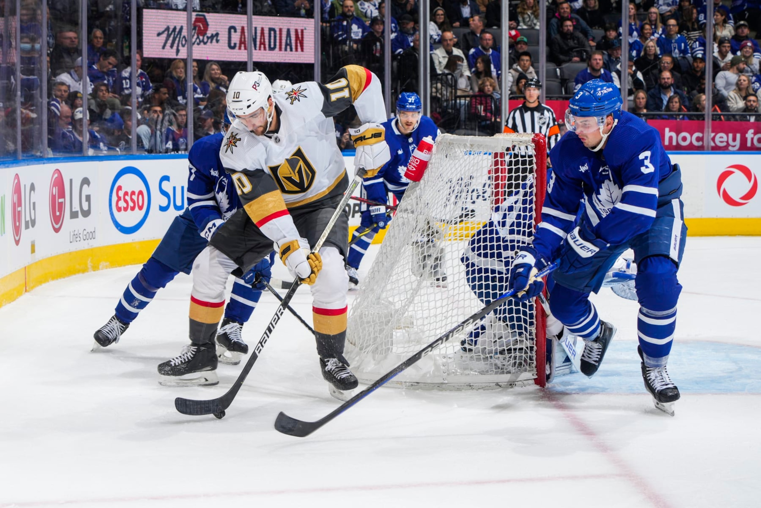 Vegas Golden Knights and Toronto Maple Leafs. 