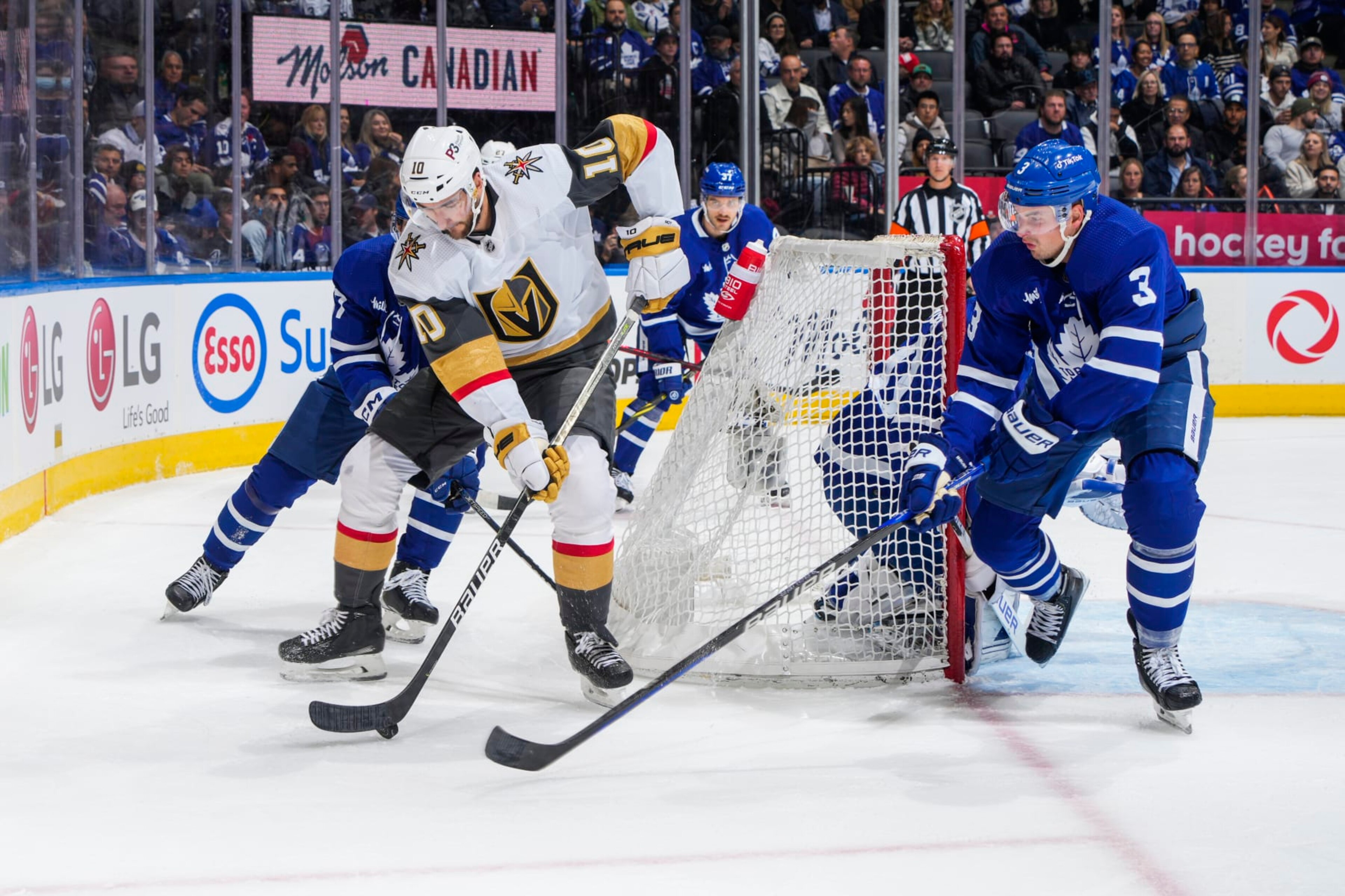 Vegas Golden Knights and Toronto Maple Leafs. 