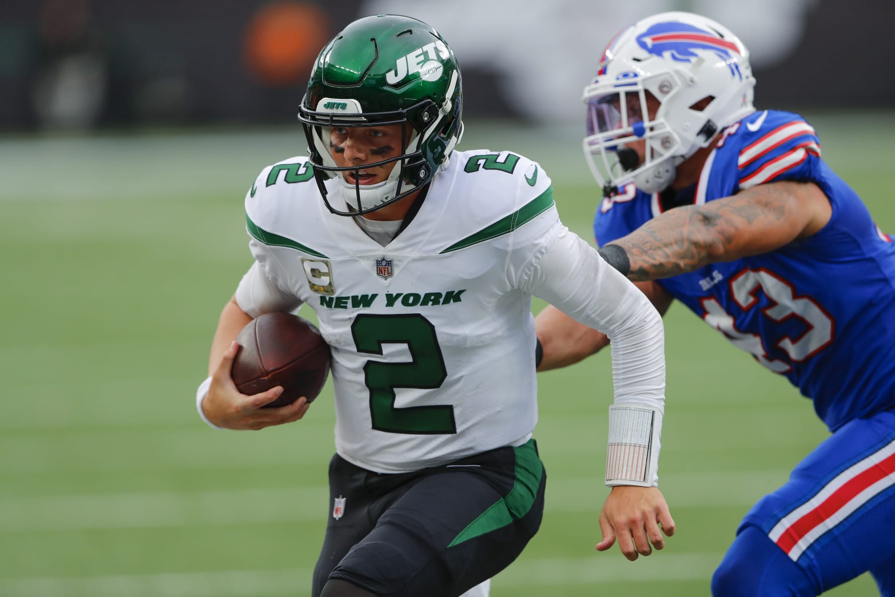 Jets QB Zach Wilson
