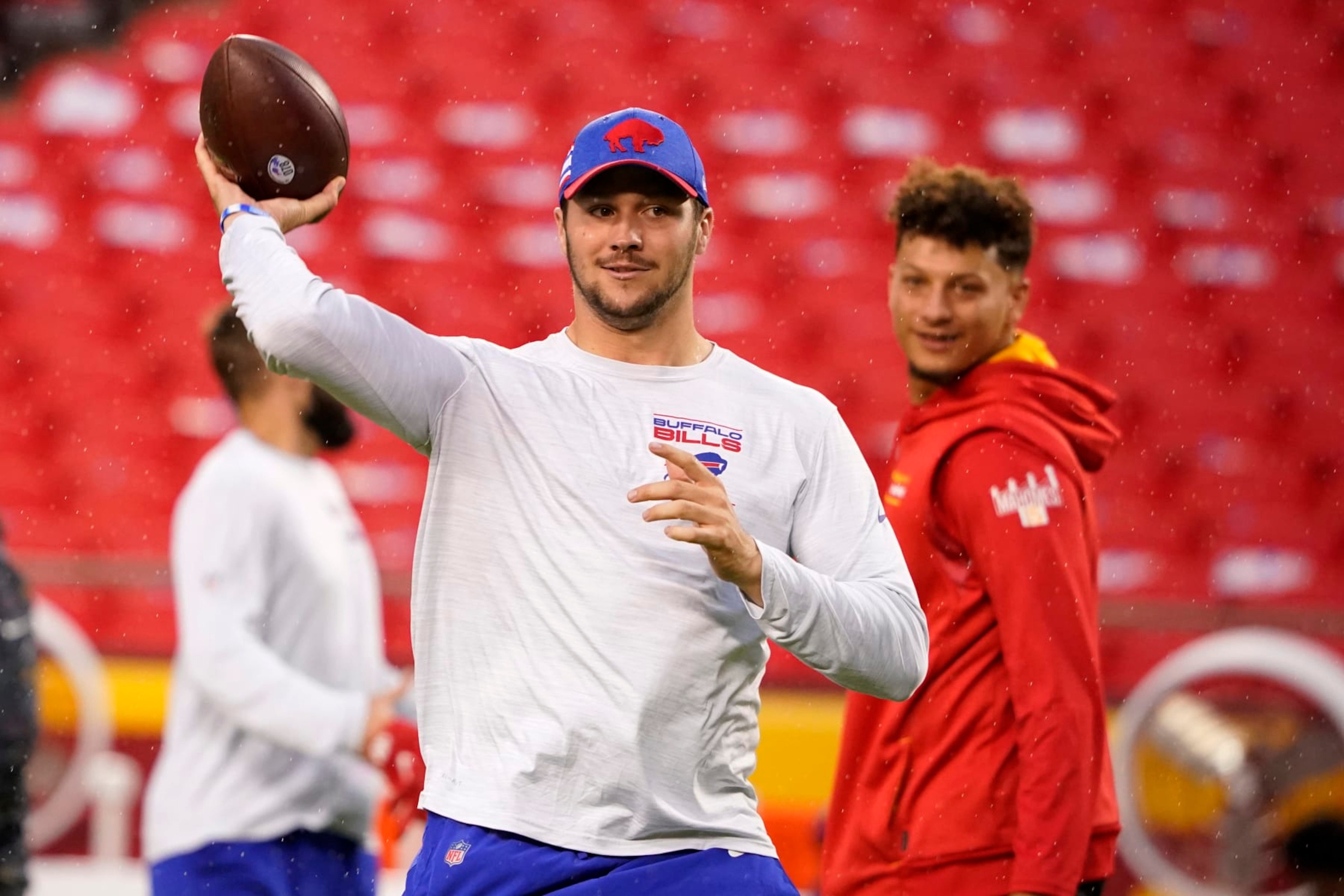 Josh Allen and Patrick Mahomes