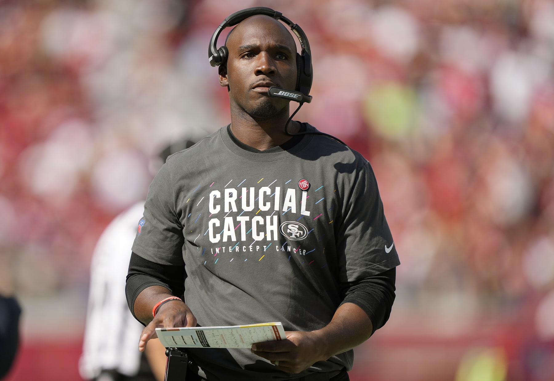 49ers defensive coordinator DeMeco Ryans