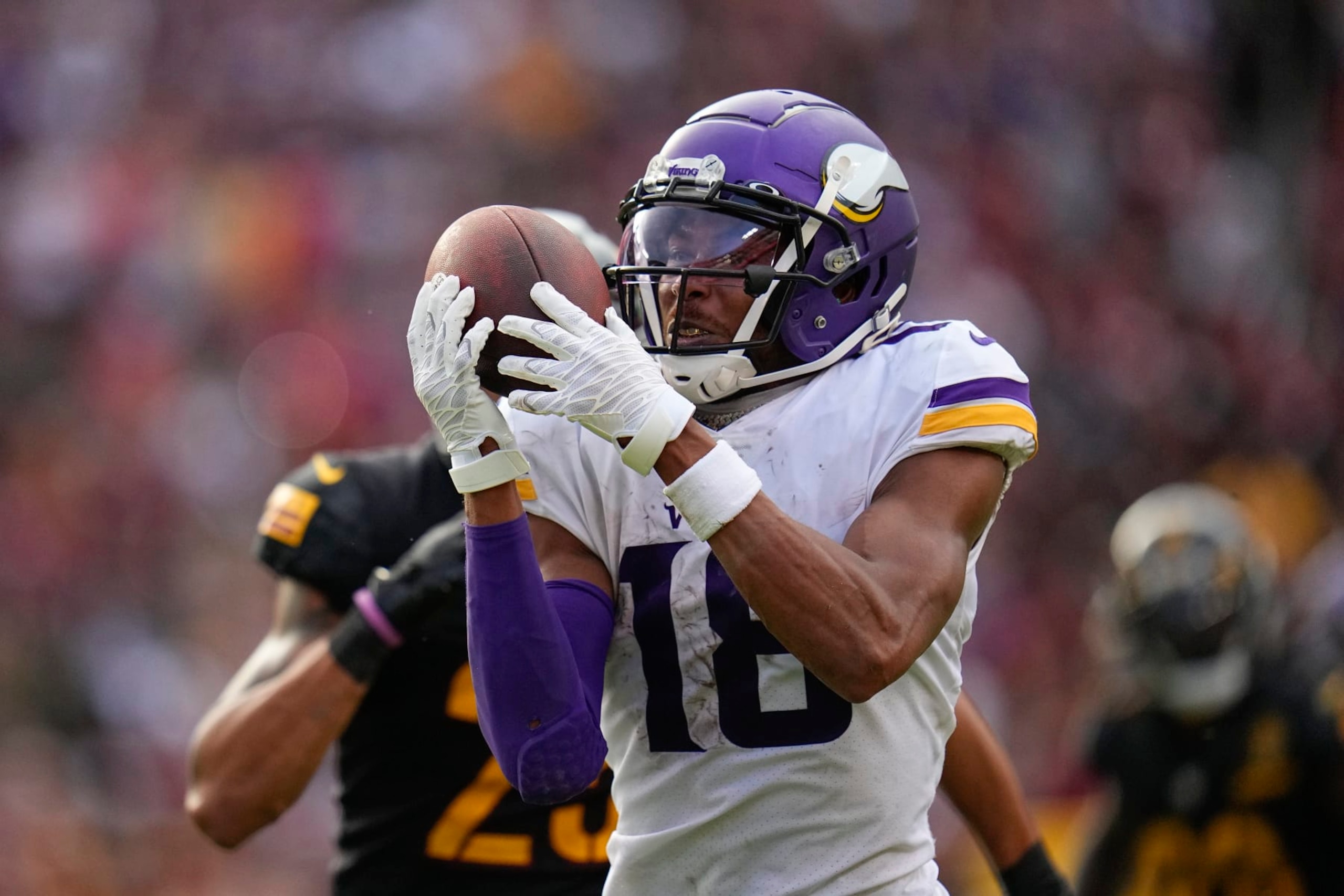 Justin Jefferson and the Minnesota Vikings are a real threat in the NFC. Justin Jefferson and the Minnesota Vikings are a real threat in the NFC.